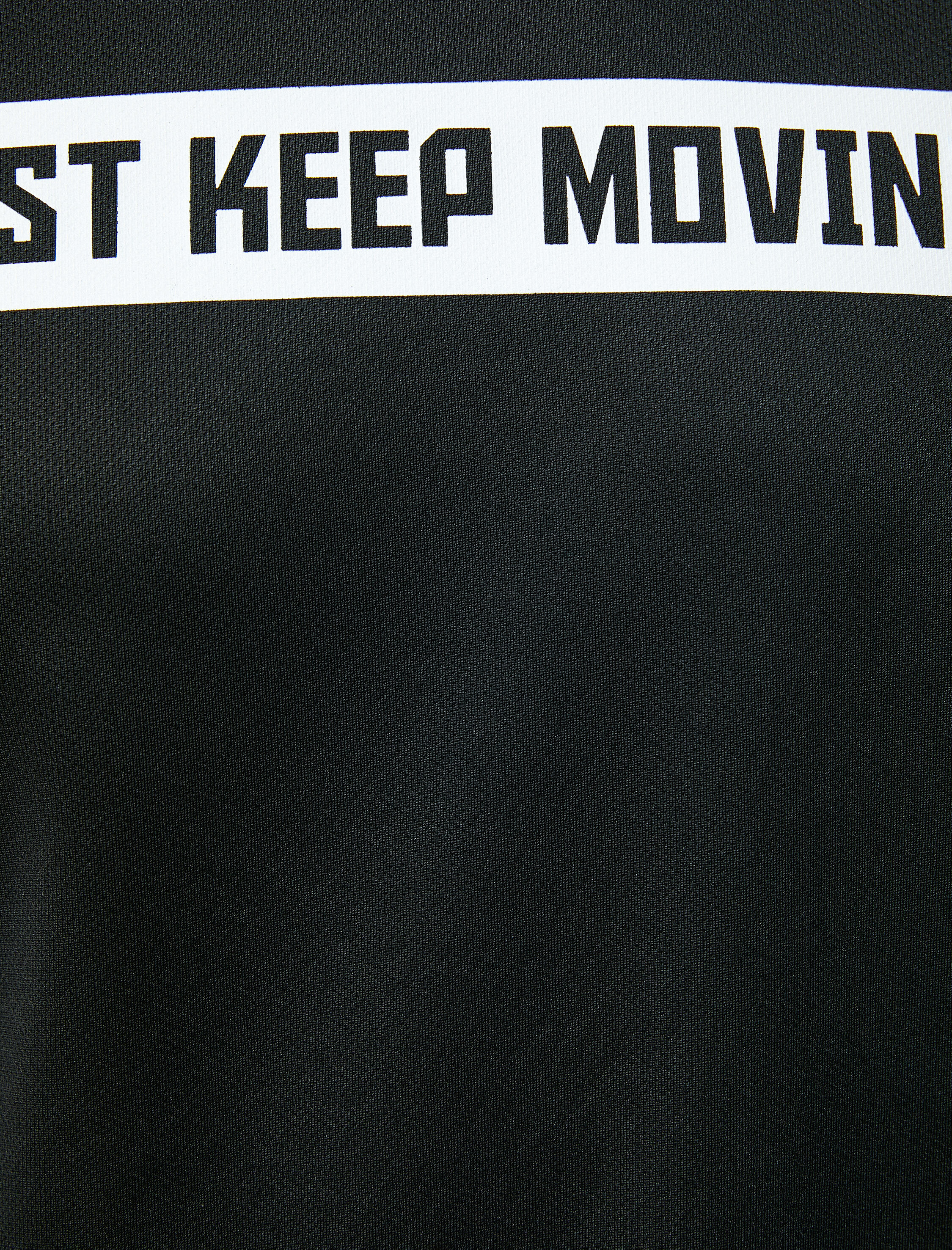   Spor Tişört Slogan Baskılı Bisiklet Yaka Kısa Kollu