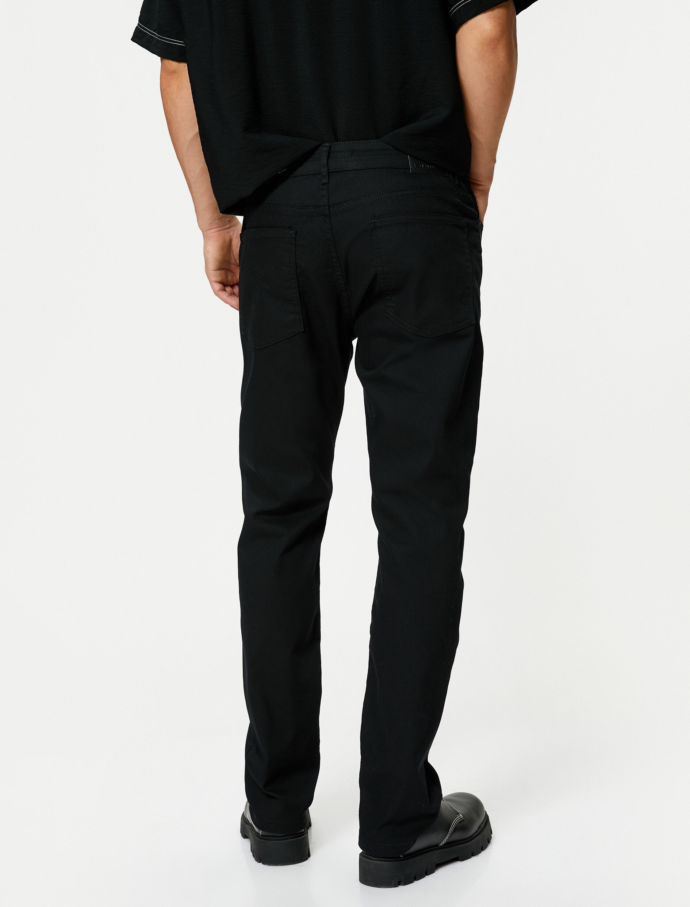   Straight Fit Boru Paça Kot Pantolon - Mark Jean