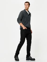 Slim Fit Kot Pantolon - Brad Jean