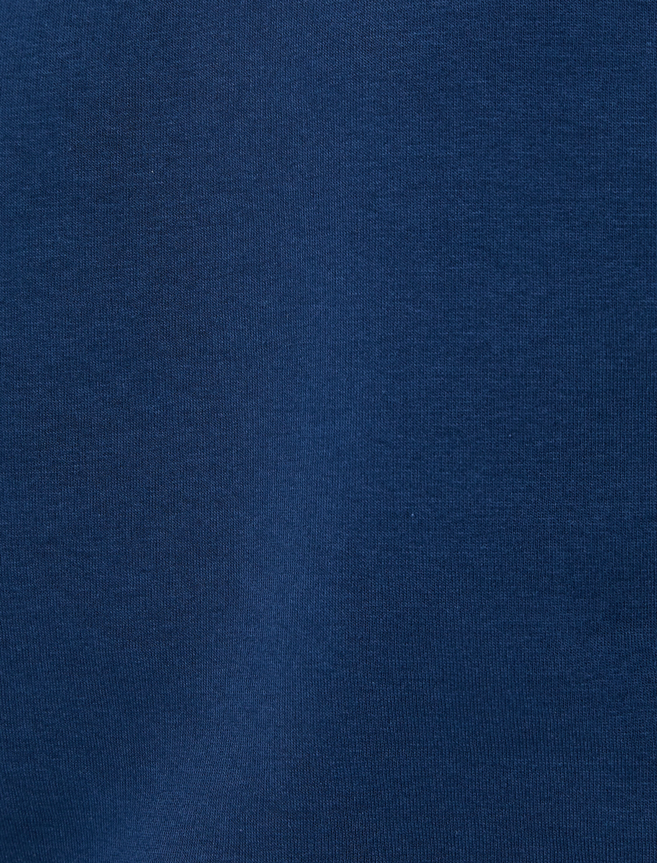   Yarım Fermuarlı Sweatshirt Dik Yaka Uzun Kollu Şardonlu