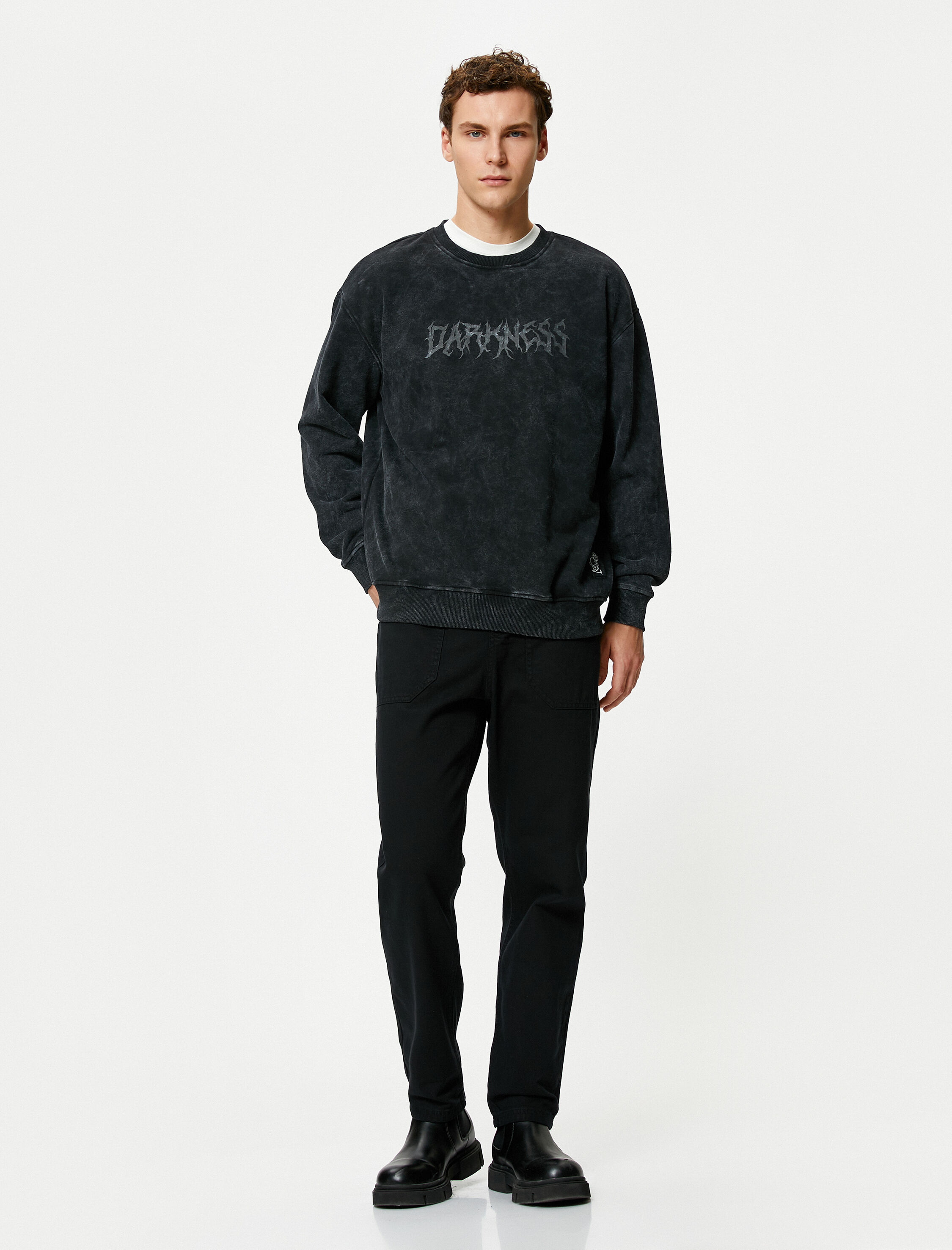   Beli Bağcıklı Pantolon Cep Detaylı Pamuklu