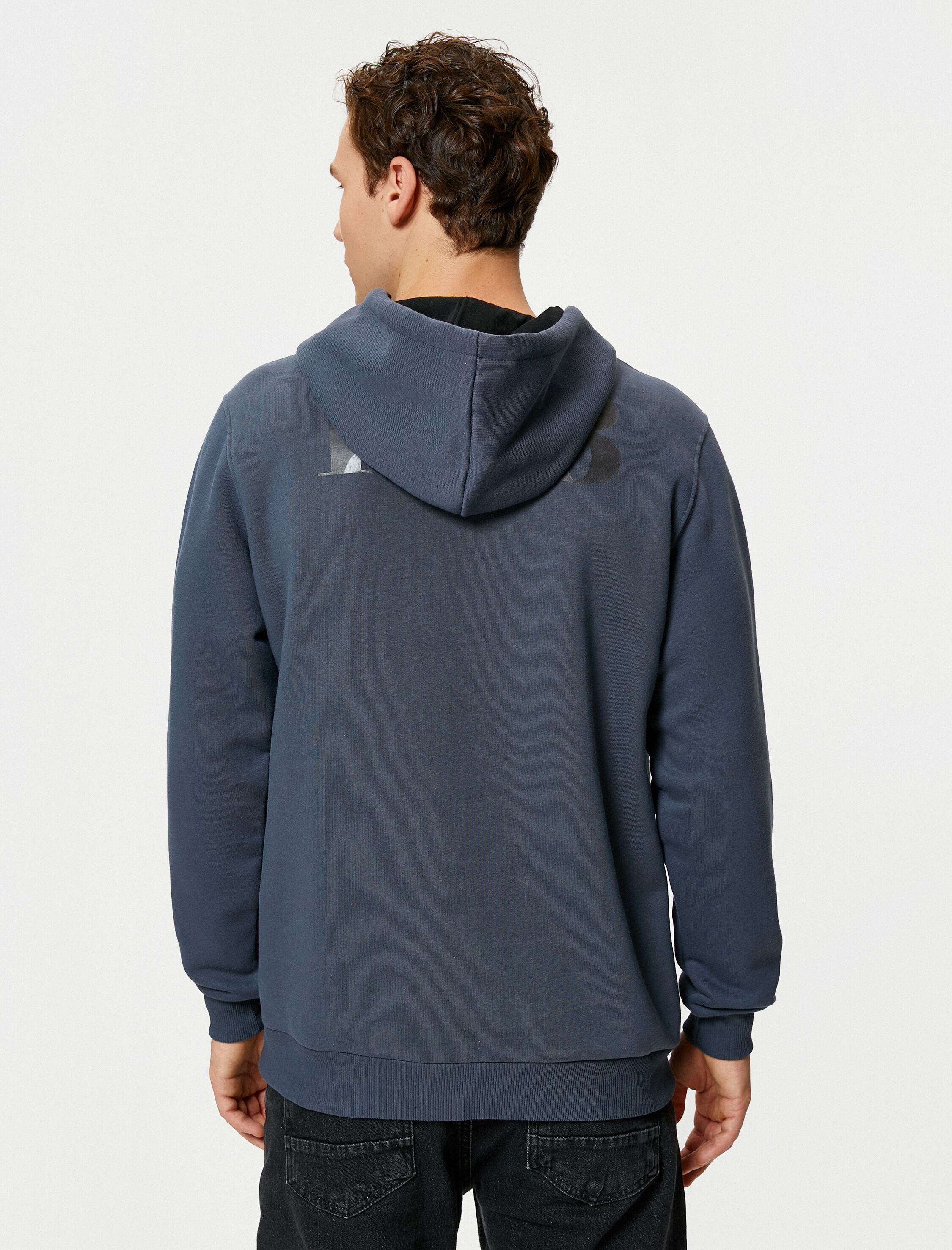   Atatürk Baskılı Sweatshirt Şardonlu Kapşonlu 100.Yıla Özel