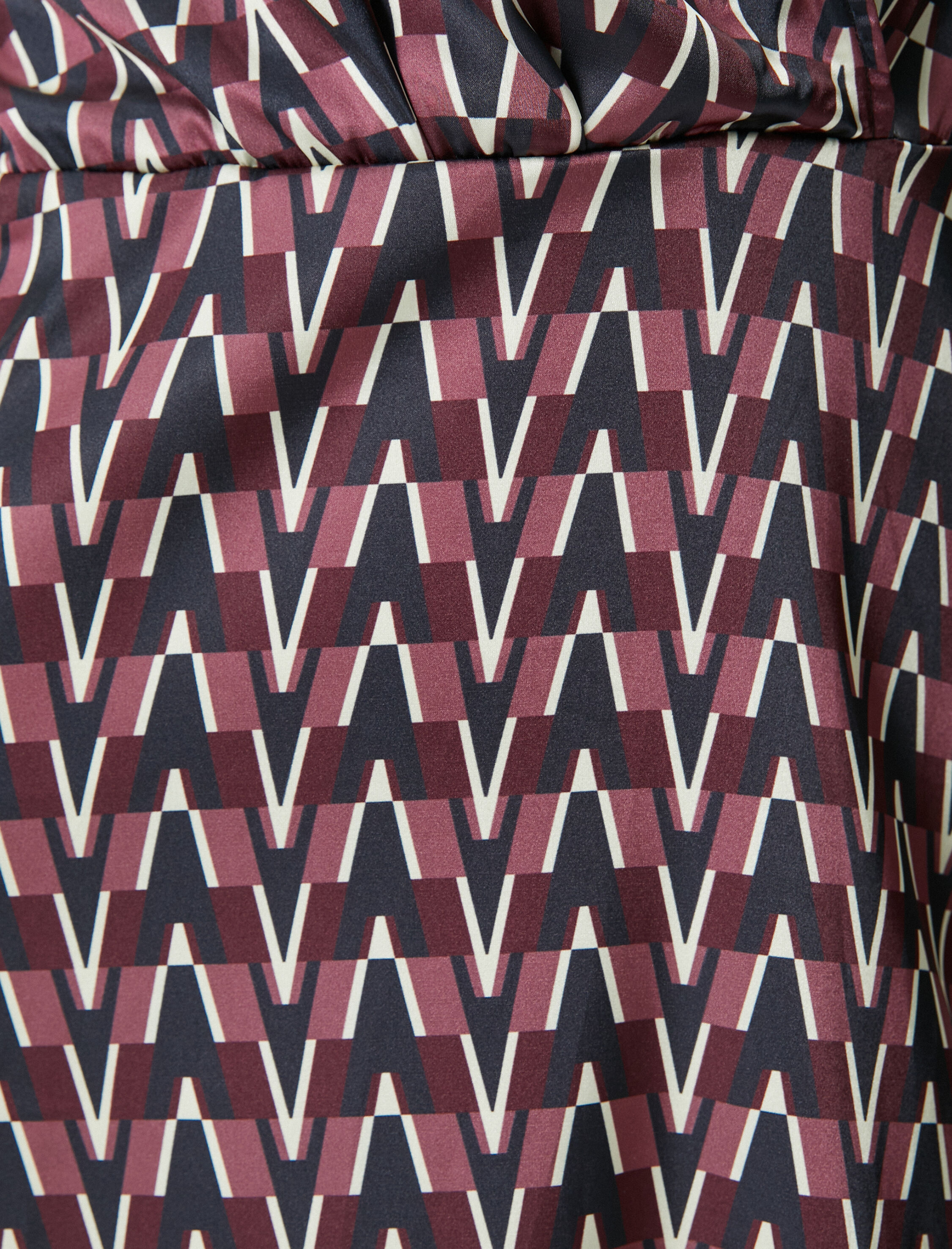   Kruvaze Mini Elbise Uzun Kollu V Yaka