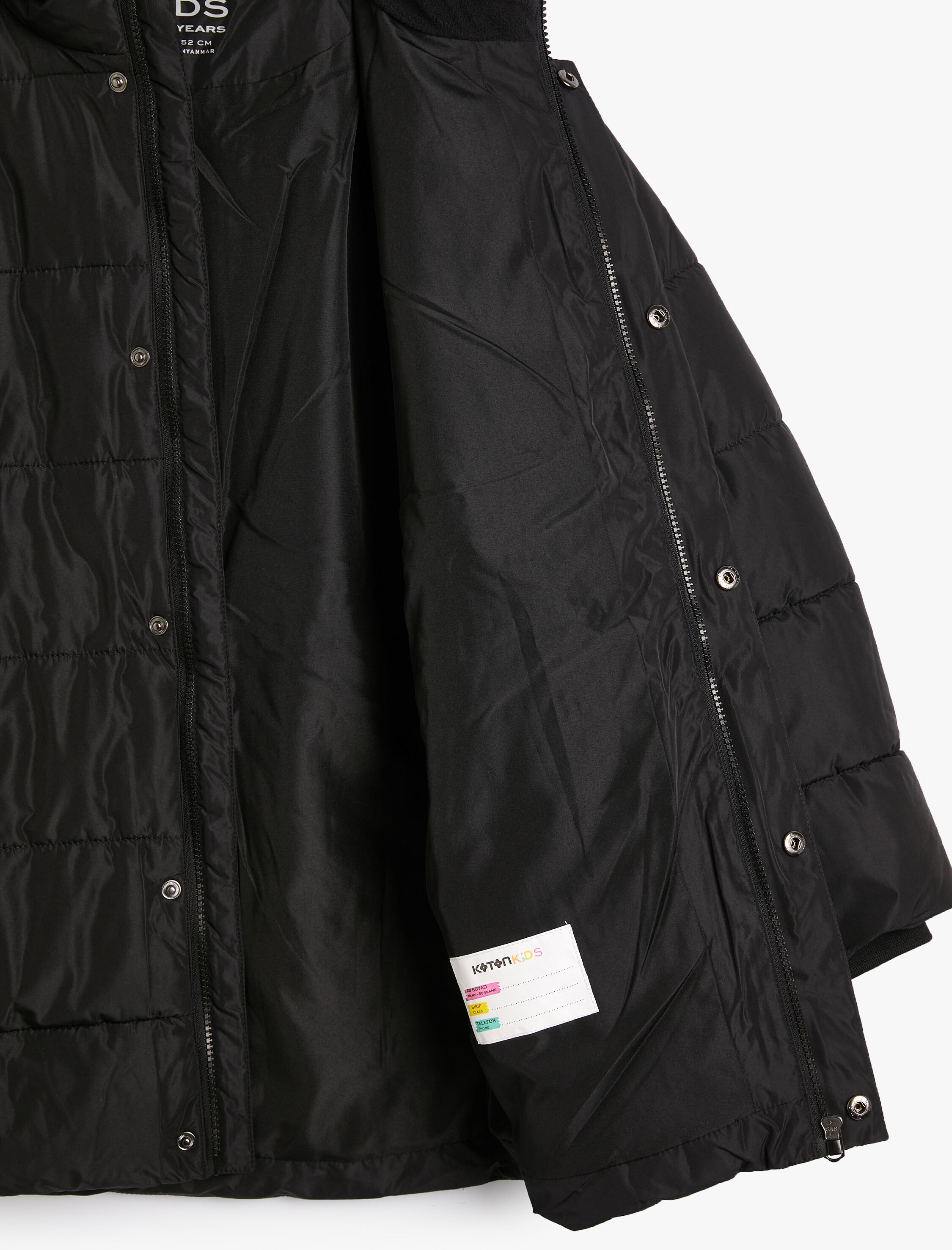  Erkek Çocuk Oversize Şişme Mont Kapşonlu Lastik Manşetli Rüzgar Kapaklı