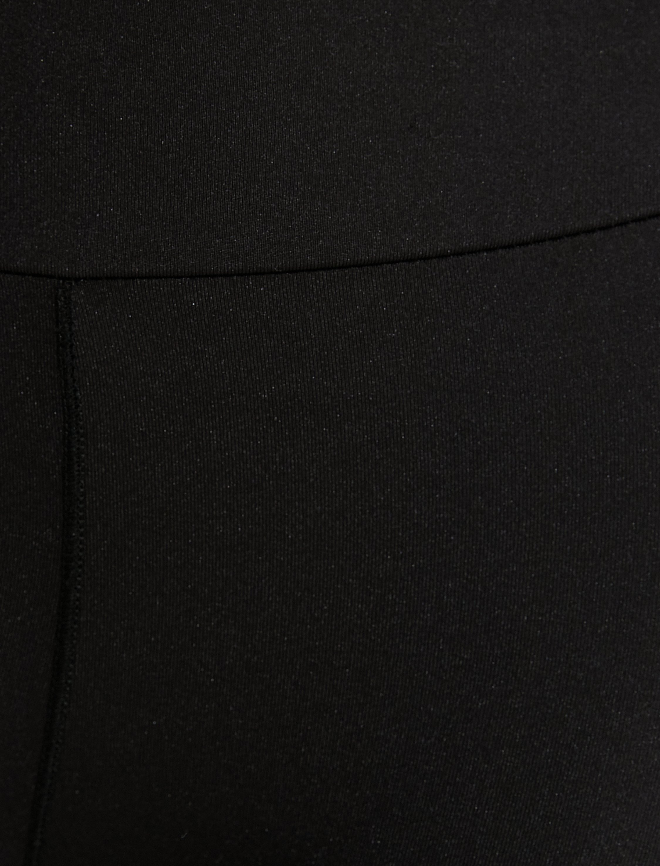   Dikiş Detaylı Spor Tayt Normal Bel