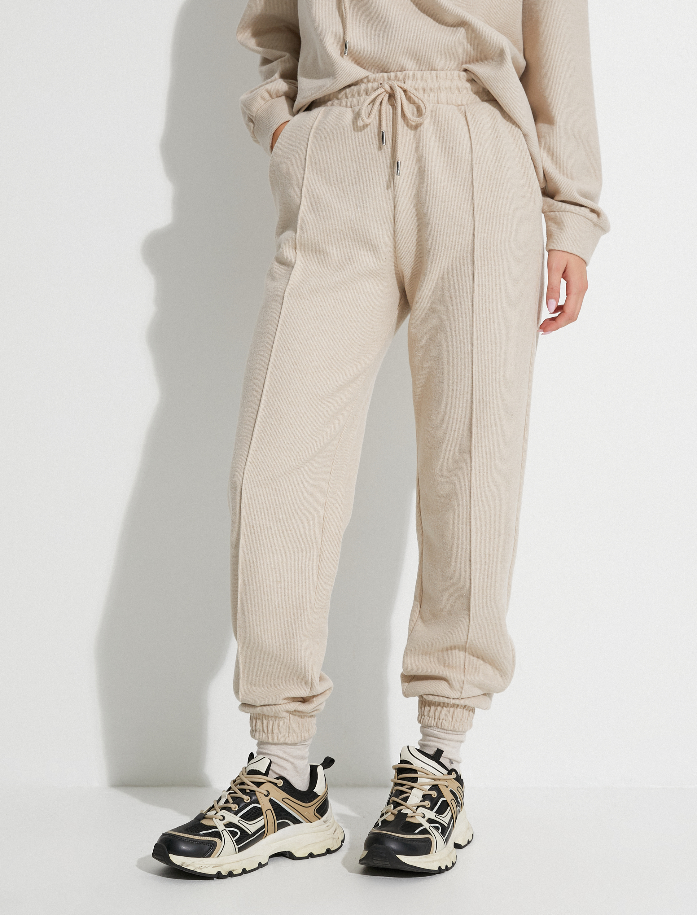   Jogger Eşofman Altı Beli Lastikli Cep Detaylı