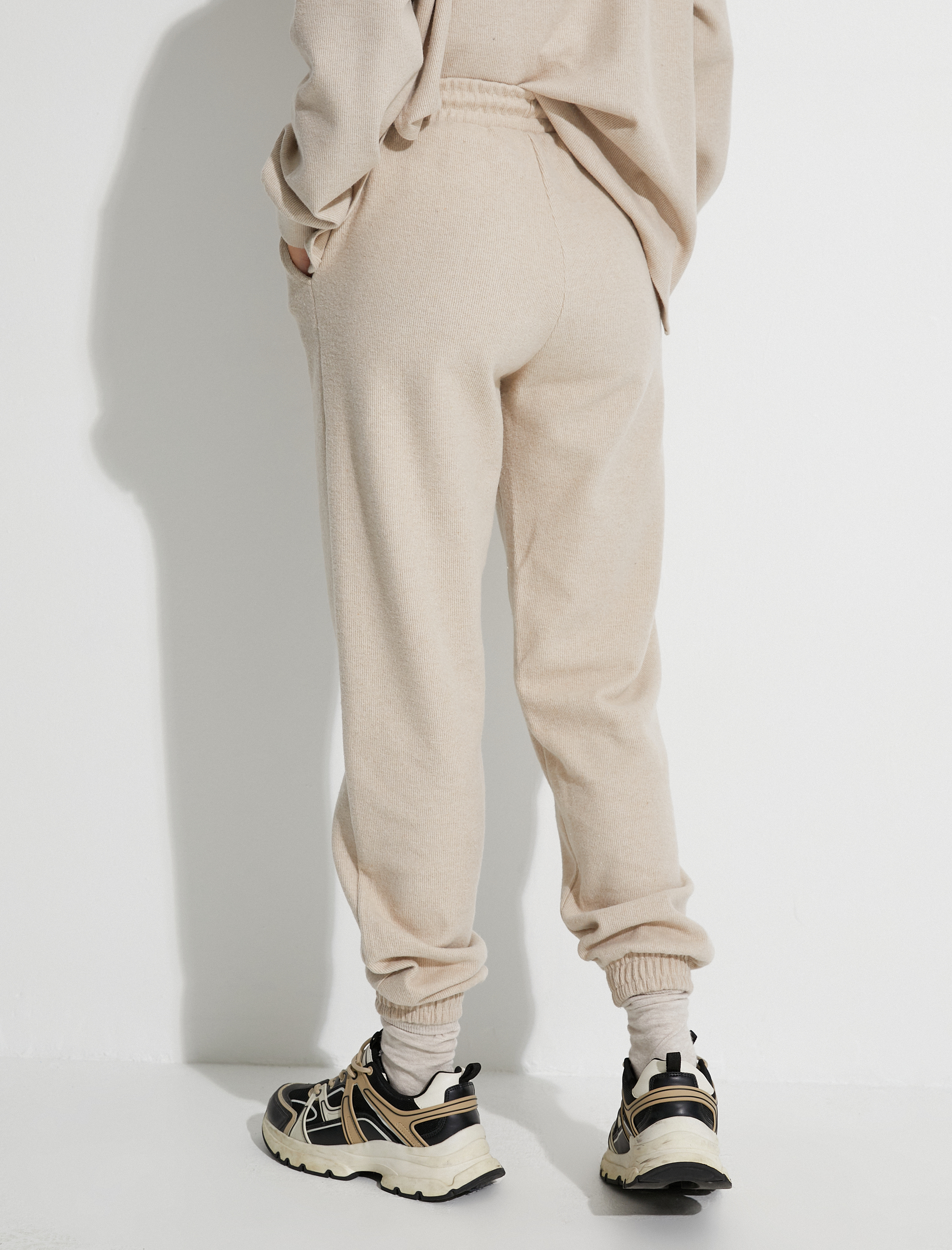   Jogger Eşofman Altı Beli Lastikli Cep Detaylı