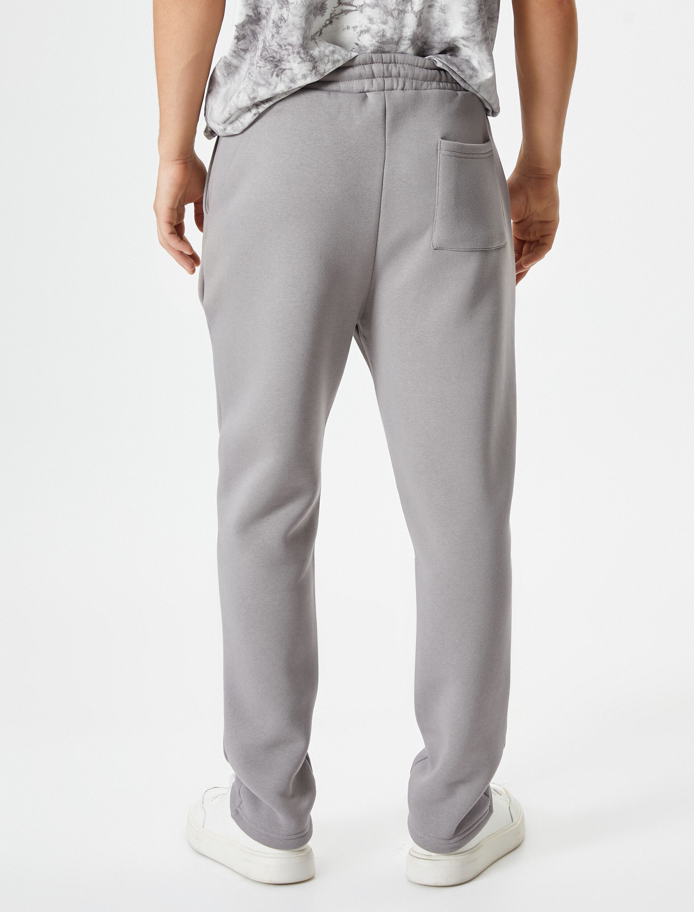   Eşofman Altı Basic Cep Detaylı Beli Bağcıklı