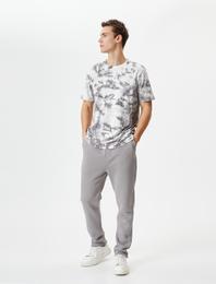 Eşofman Altı Basic Cep Detaylı Beli Bağcıklı