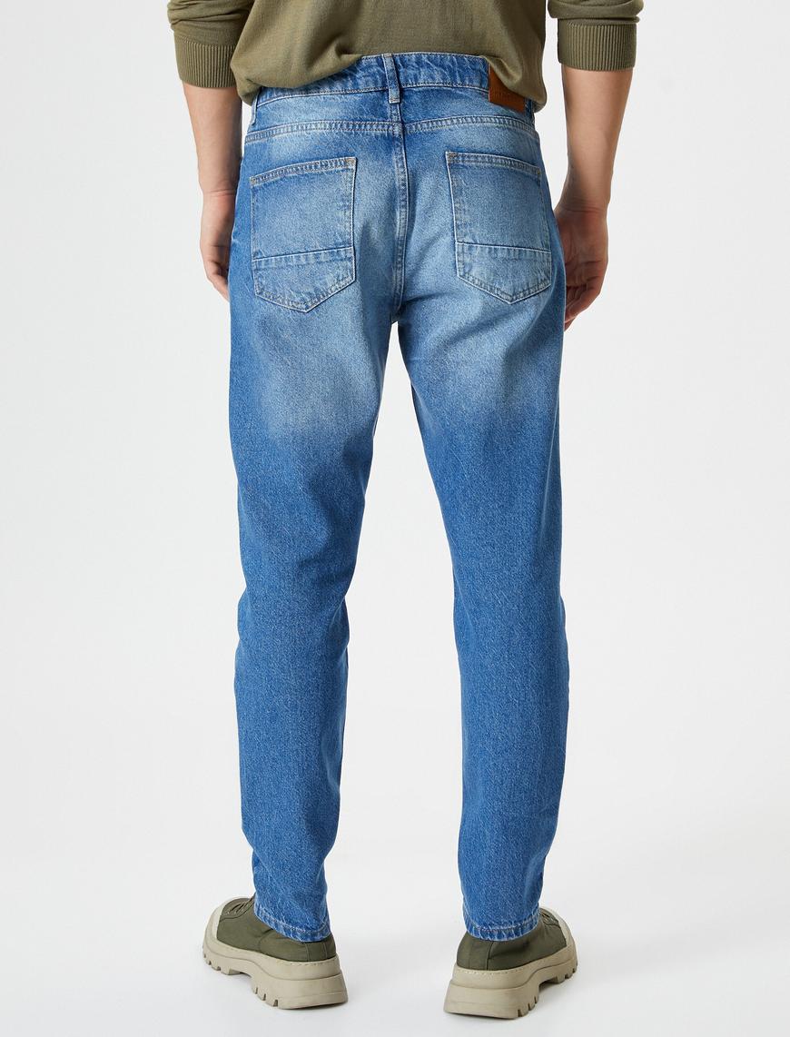   Tapered Fit Kot Pantolon - Joe Jean