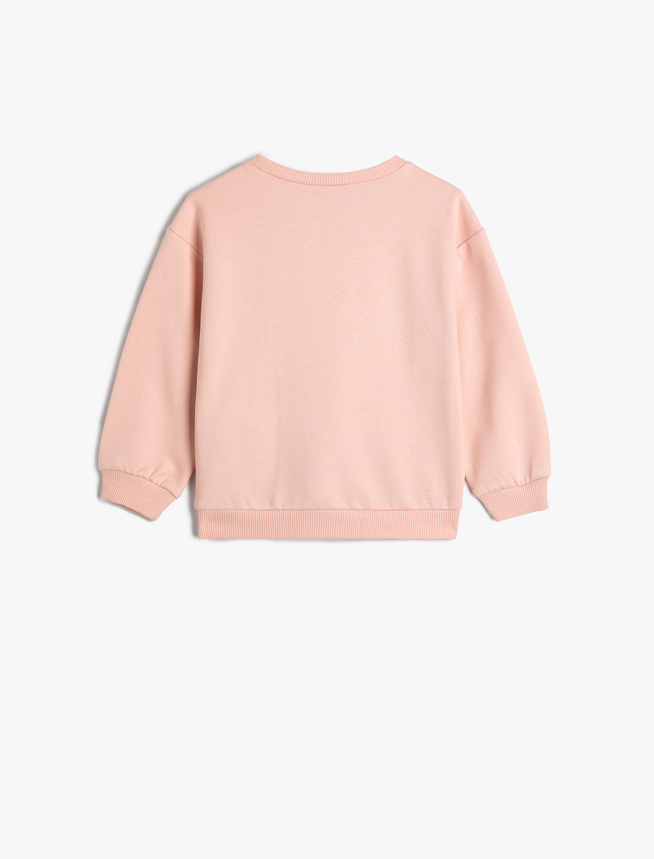  Kız Bebek Marie Sweatshirt Lisanslı Uzun Kollu Bisiklet Yaka Şardonlu Pamuklu