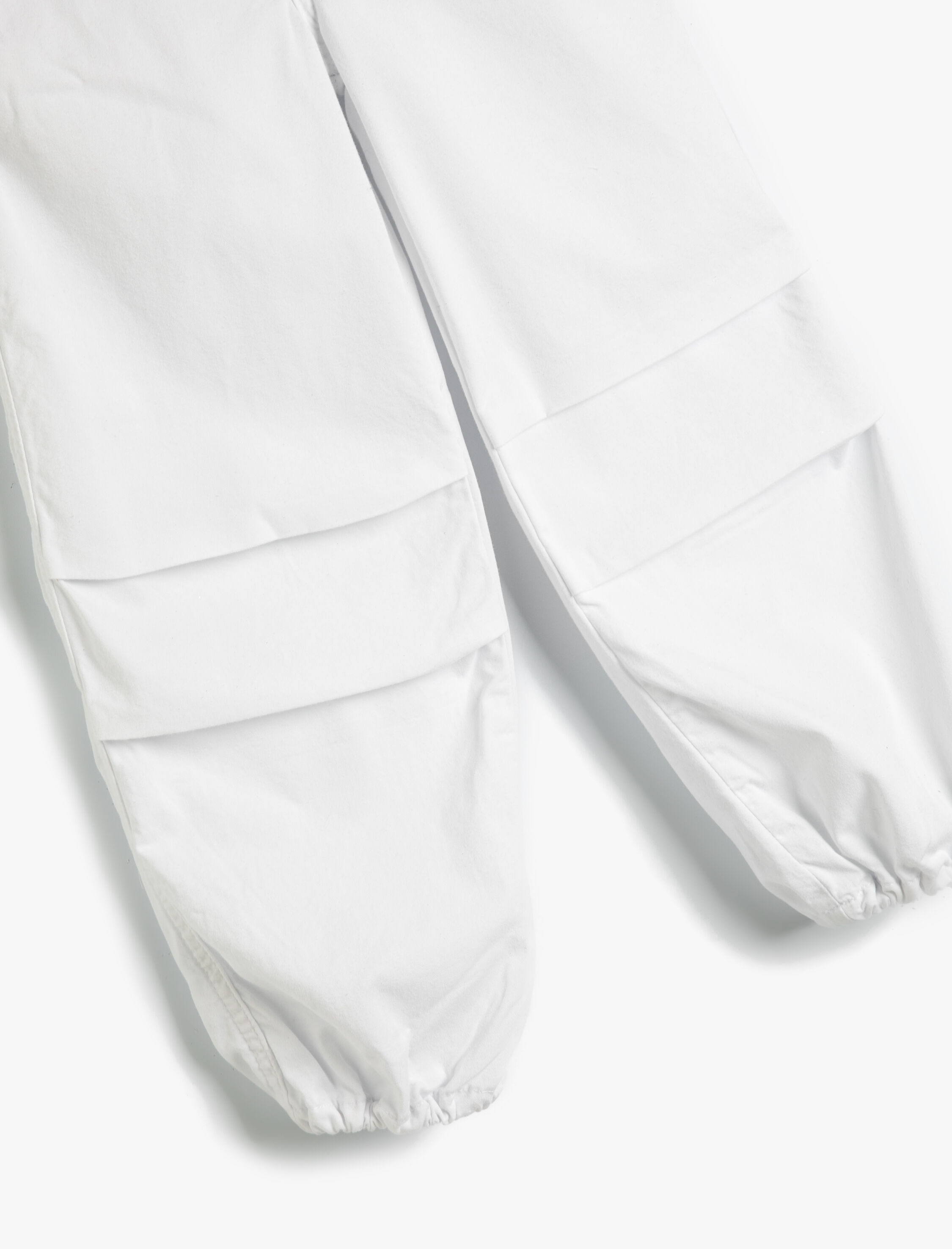  Kız Çocuk Paraşüt Jogger Kot Pantolon Pamuklu Beli Lastikli Cepli - Parachute Jean