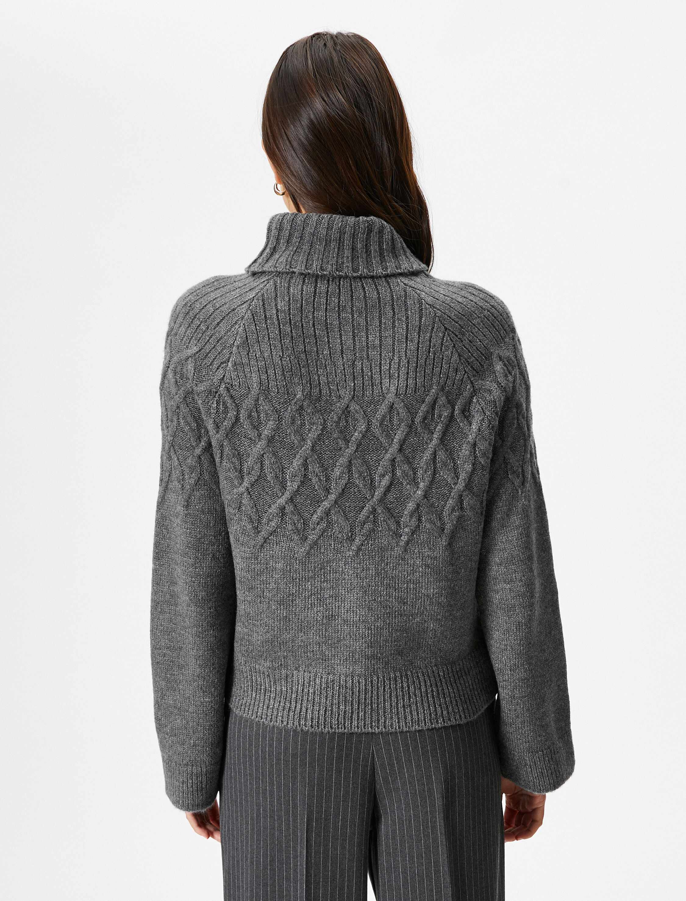   Koton X Şahika Ercümen - Örgü Boğazlı Kazak