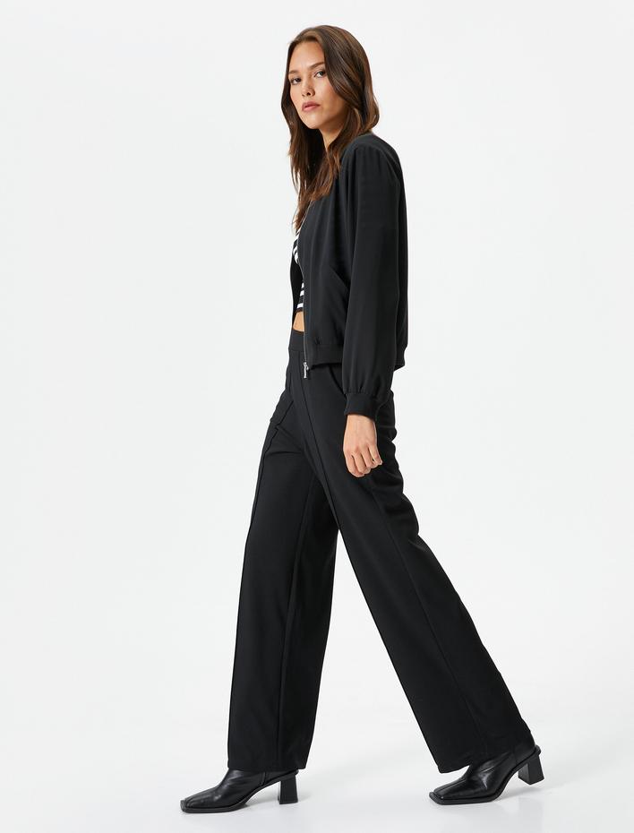  Boru Paça Pantolon Normal Bel