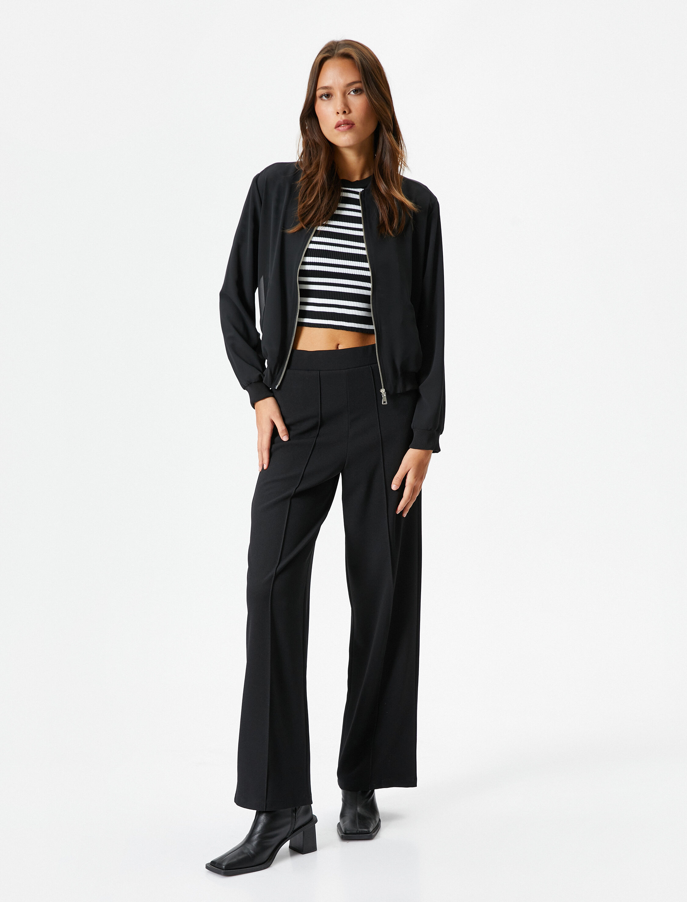   Boru Paça Pantolon Normal Bel