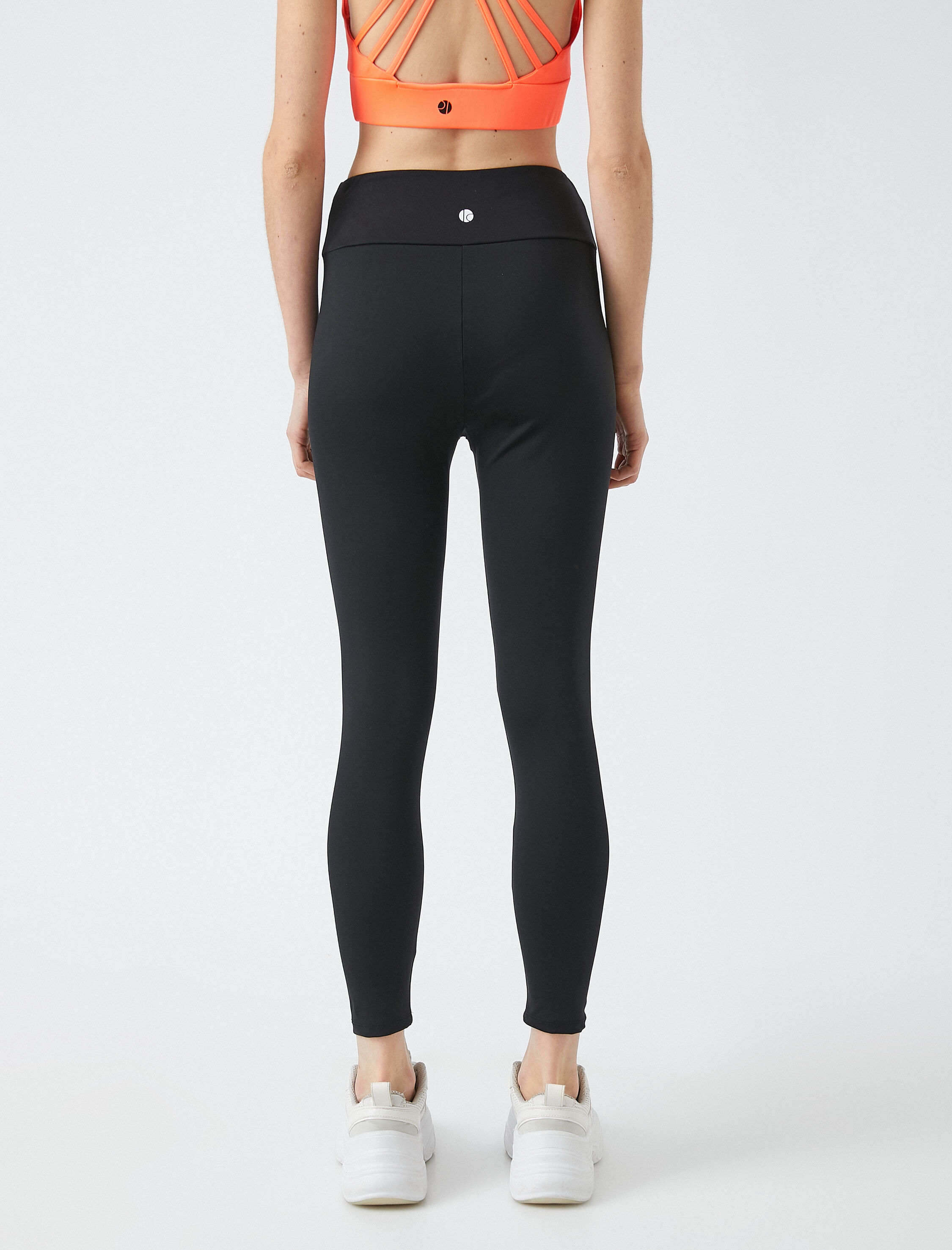   Yüksek Bel Uzun Spor Tayt