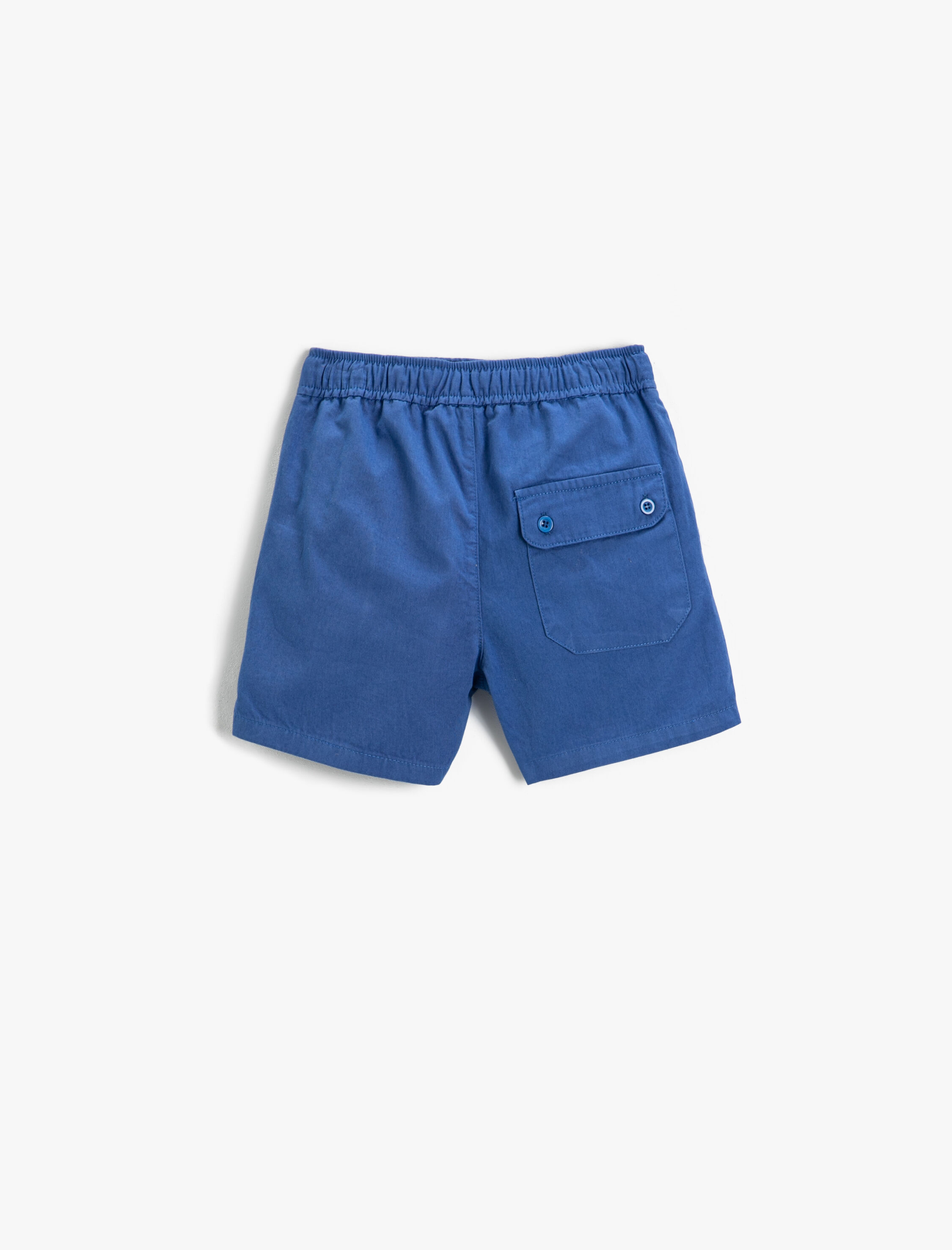  Erkek Bebek Basic Şort Beli Lastikli Diz Üstü Pamuklu