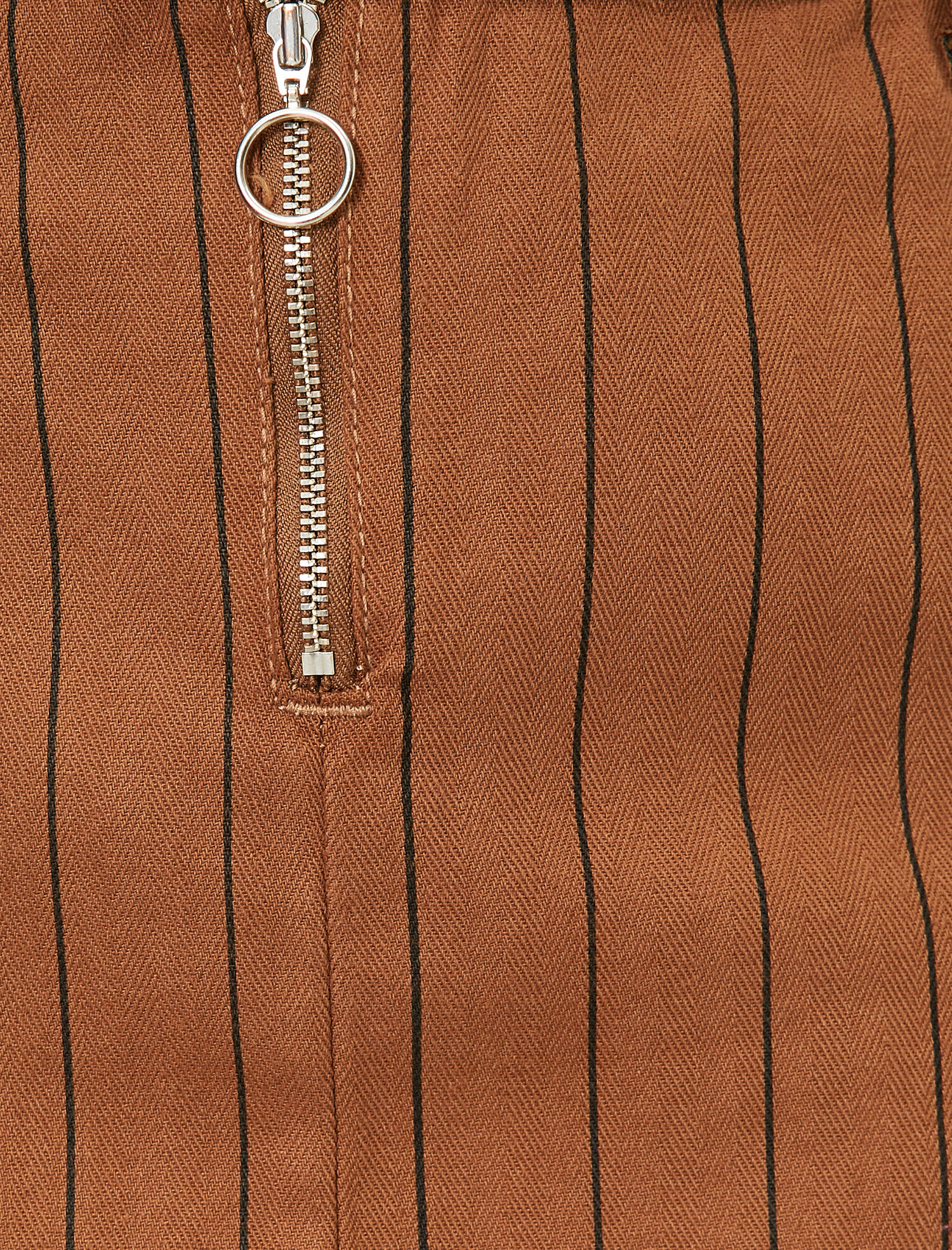   Fermuar Detaylı Etek