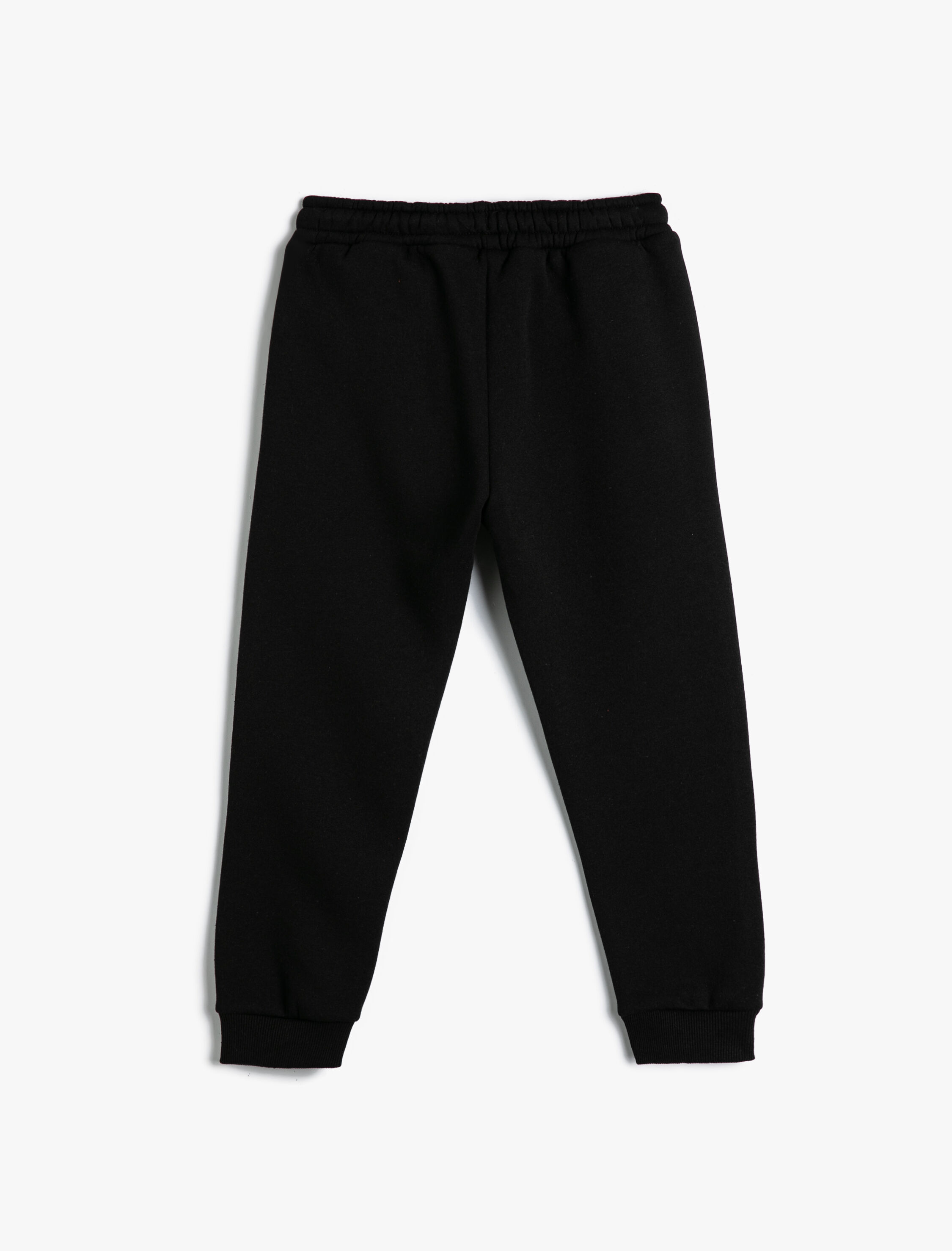  Erkek Çocuk Basic Jogger Eşofman Altı Şardonlu Cepli Beli Bağlamalı