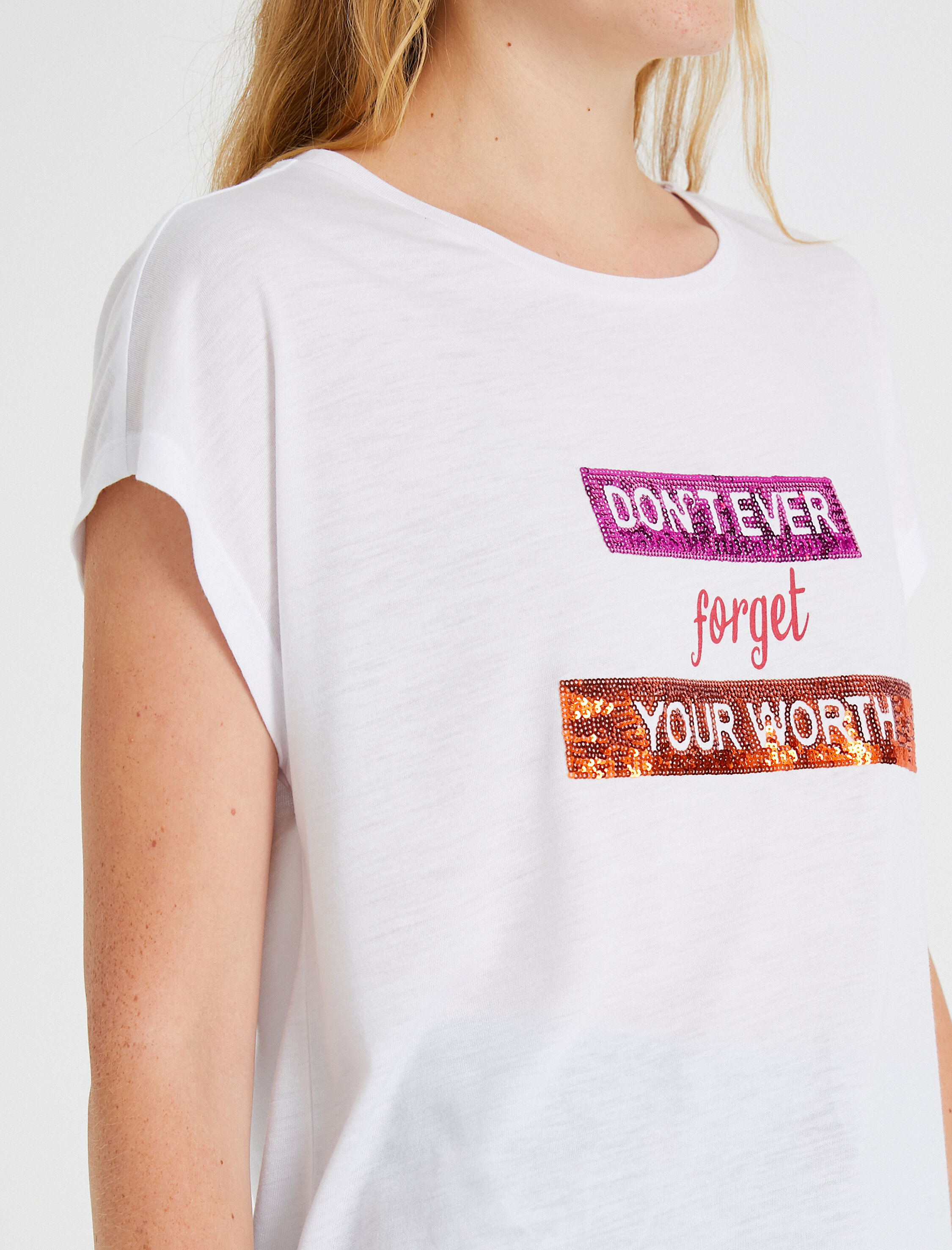   Sloganlı Tişört Baskılı