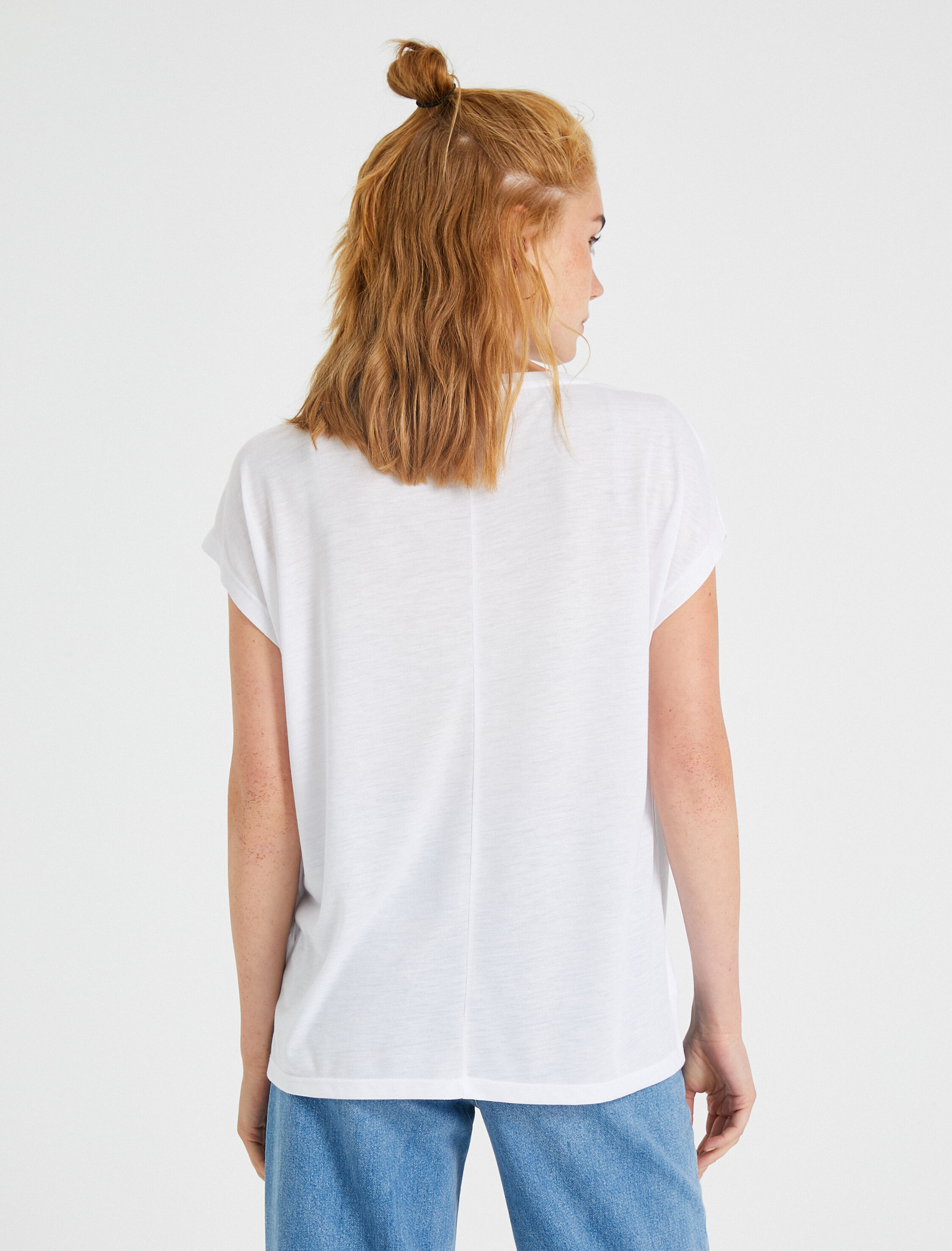   Sloganlı Tişört Baskılı