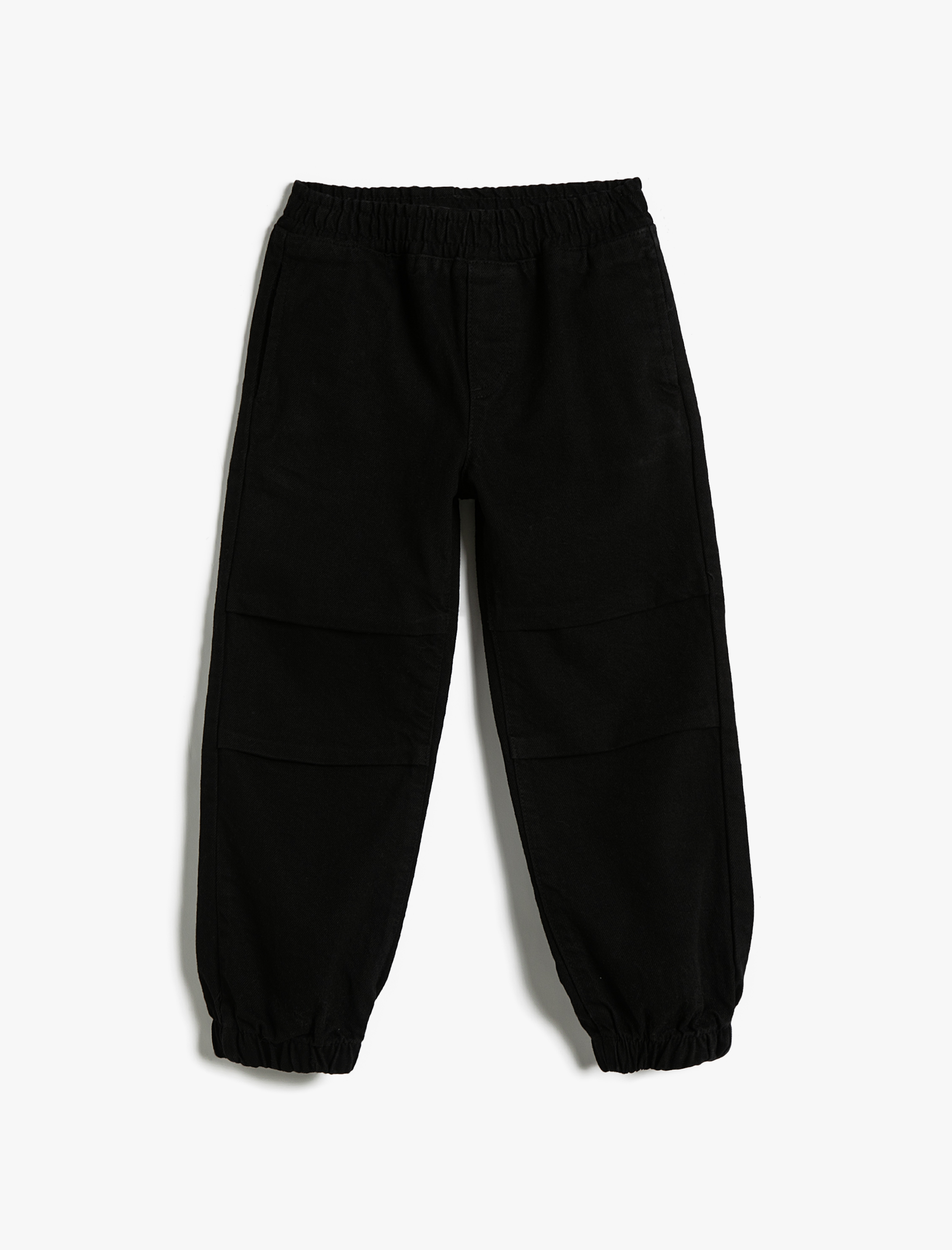  Erkek Çocuk Paraşüt Pantolon Cepli Beli Lastikli Pamuklu - Parachute Jean