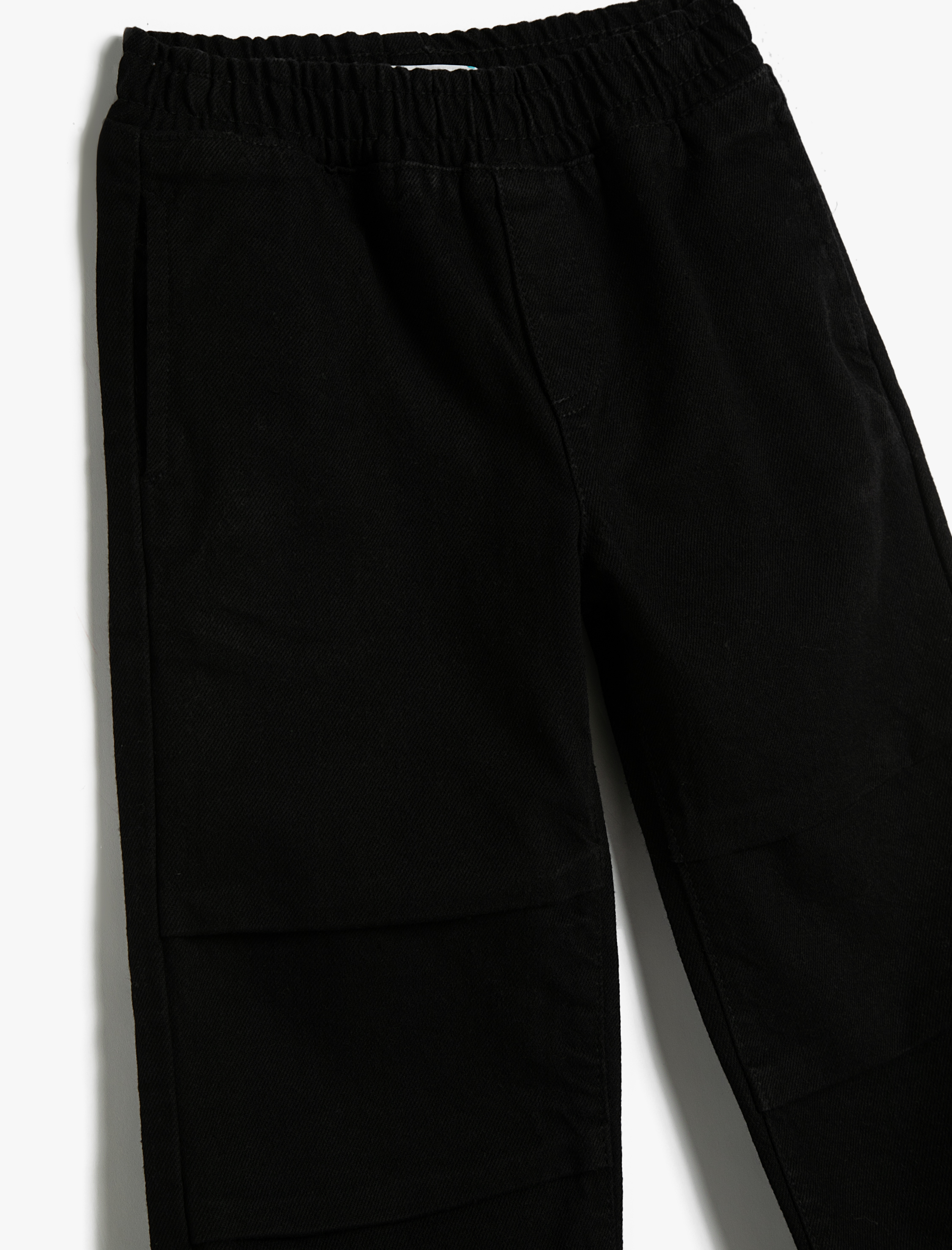  Erkek Çocuk Paraşüt Pantolon Cepli Beli Lastikli Pamuklu - Parachute Jean