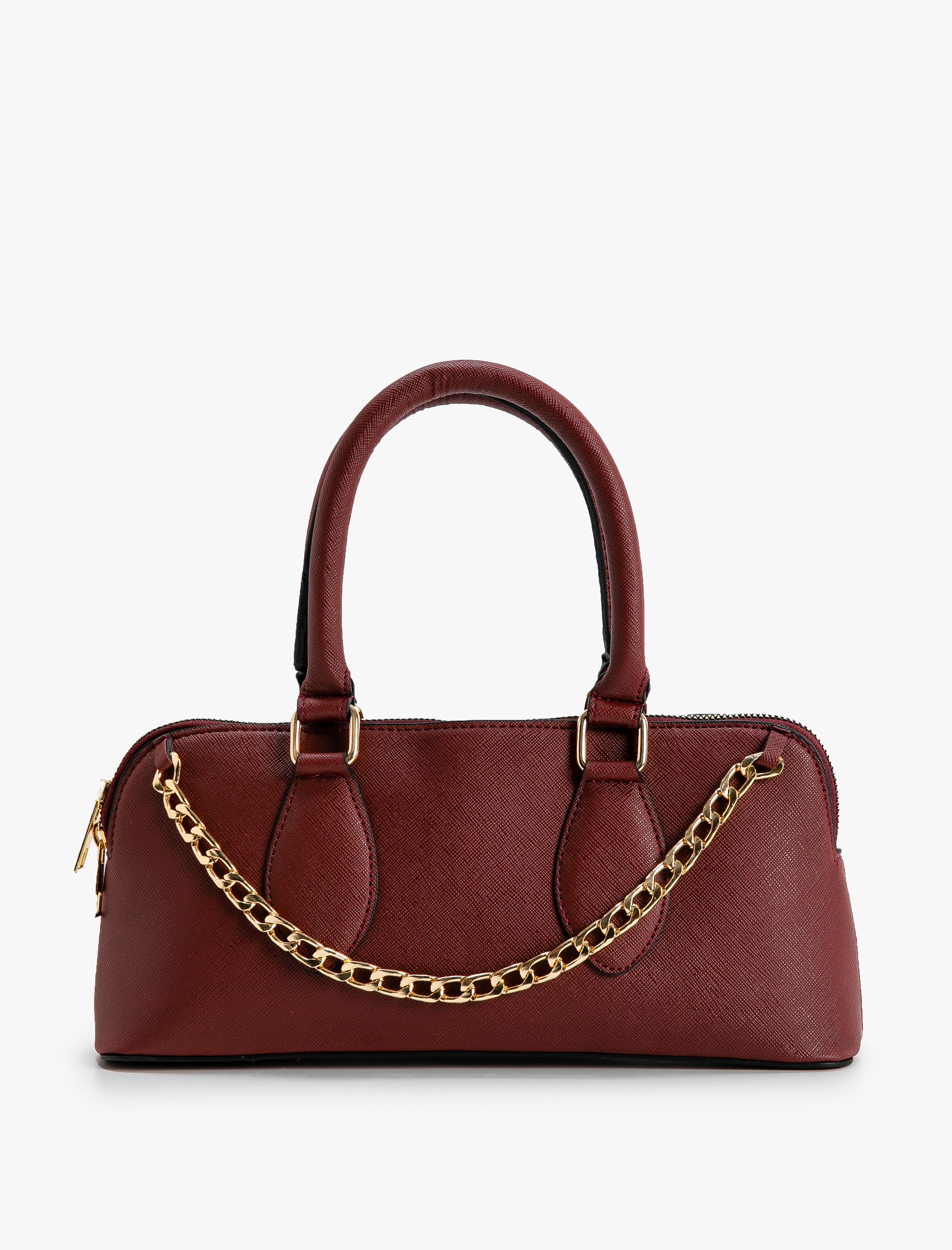  Kadın Omuz Çantası Suni Deri Zincir Detaylı