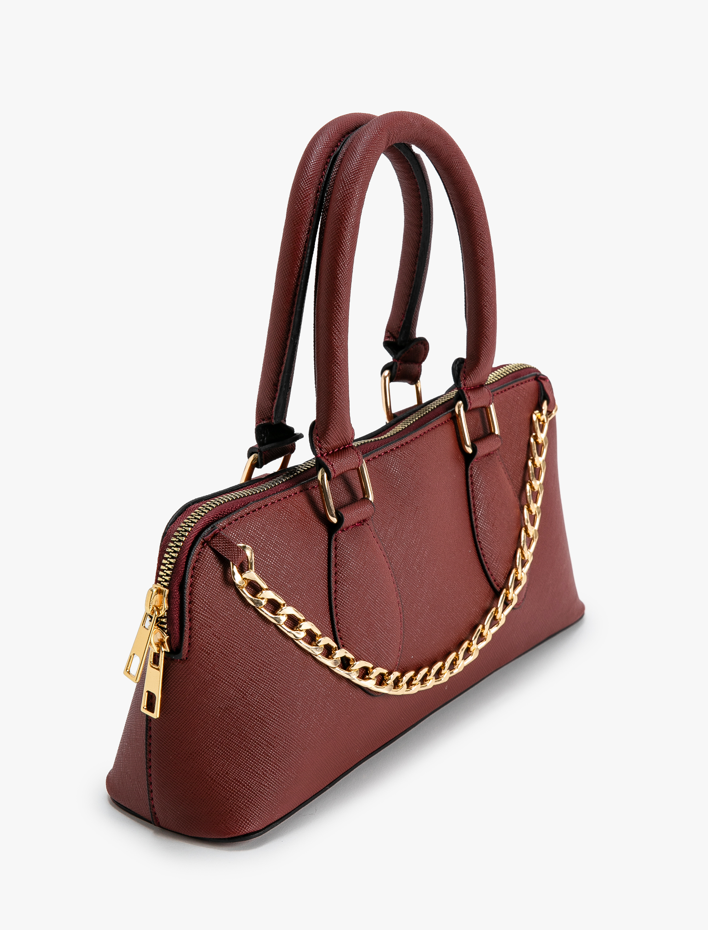  Kadın Omuz Çantası Suni Deri Zincir Detaylı