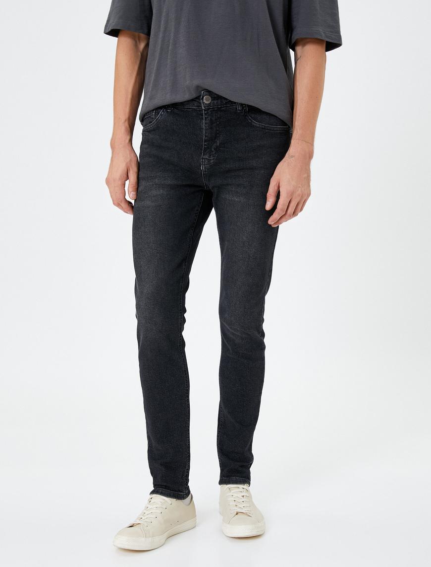   Skinny Fit Kot Pantolon - Michael Jean
