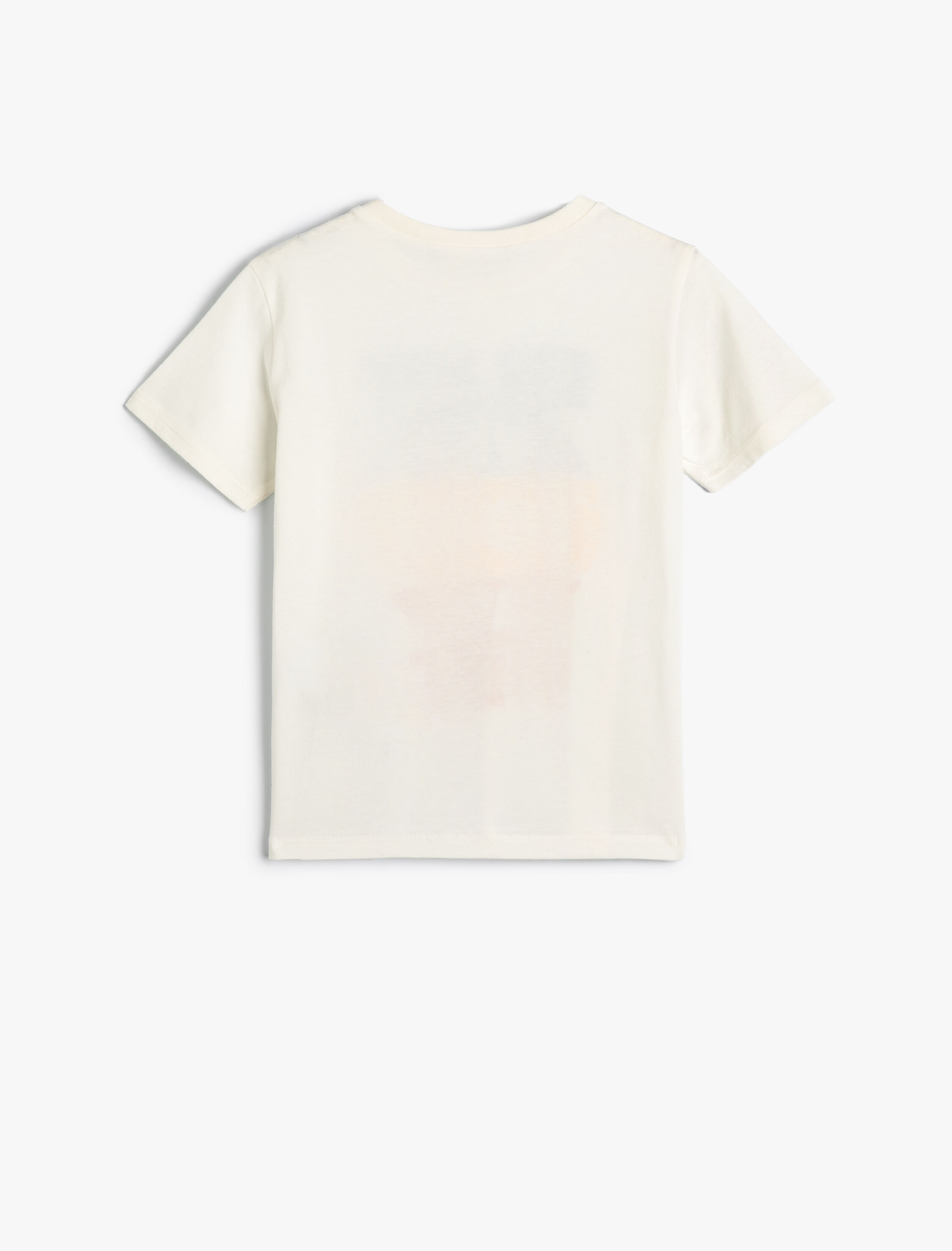  Erkek Çocuk Tişört Kısa Kollu Bisiklet Yaka Slogan Baskılı Pamuklu