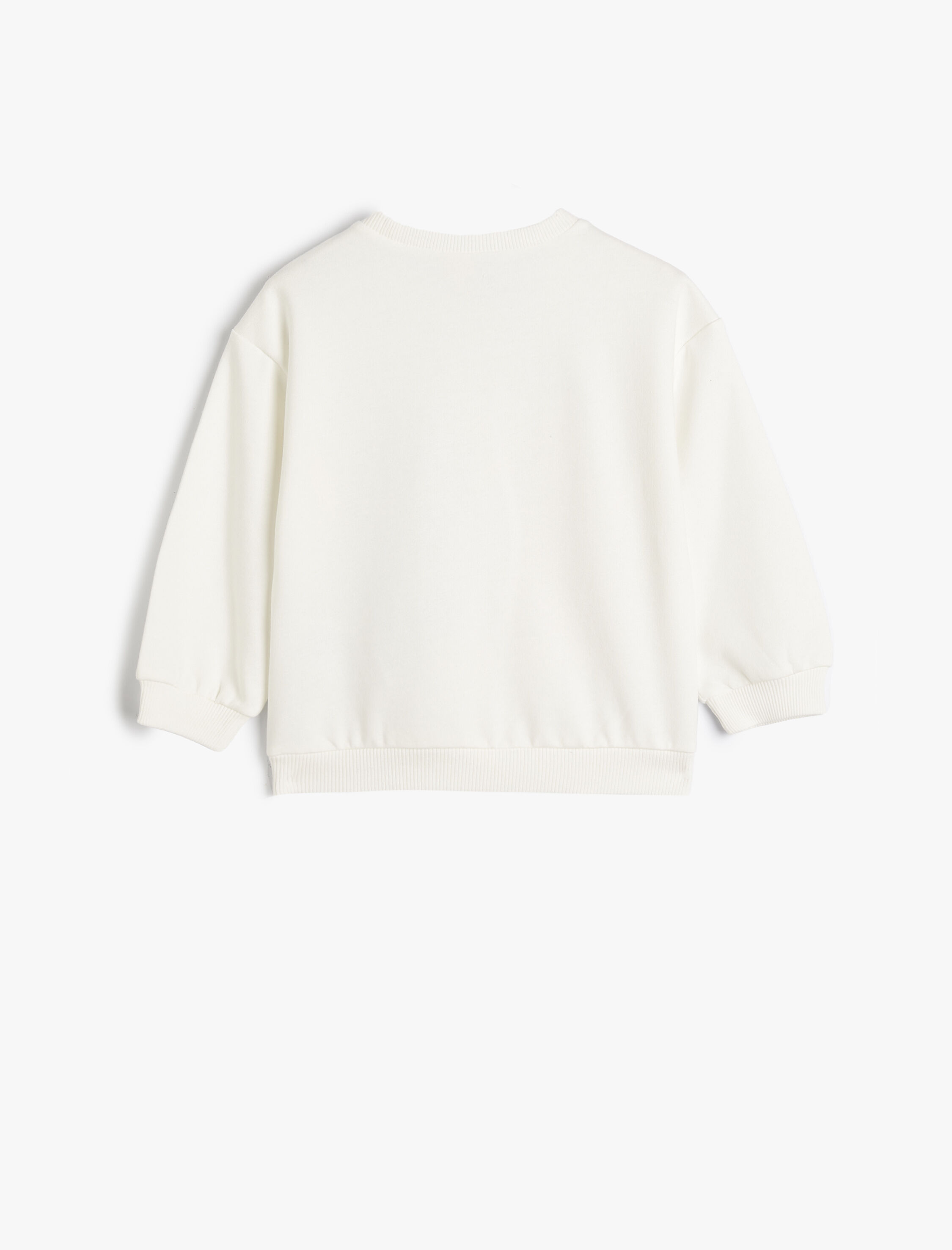 Kız Bebek Stitch Sweat Lisanslı Uzun Kollu Bisiklet Yaka Pamuklu