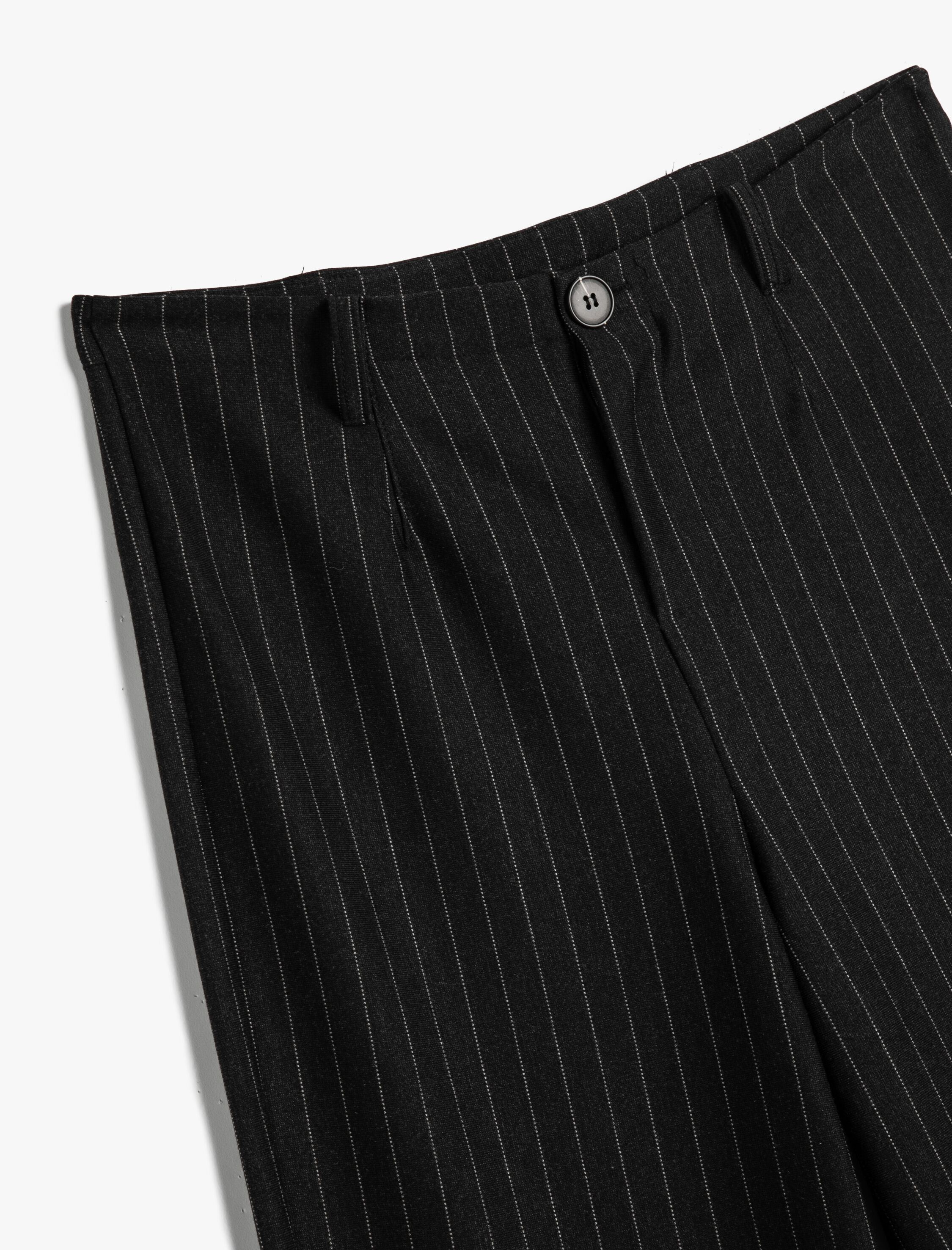   Geniş Paça Kumaş Pantolon Yüksek Bel Rahat Kalıp