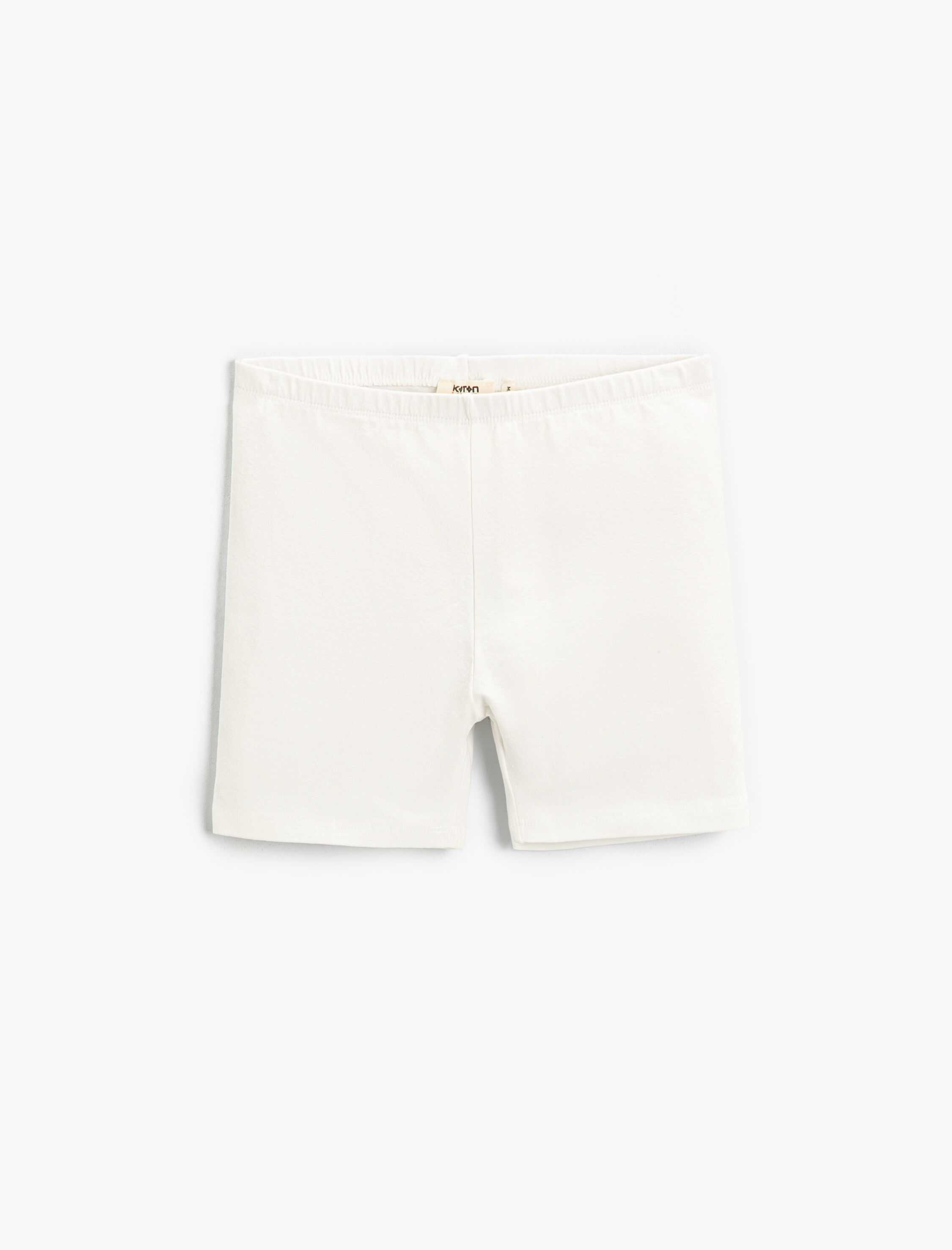  Kız Çocuk Biker Tayt Basic Normal Bel Pamuklu