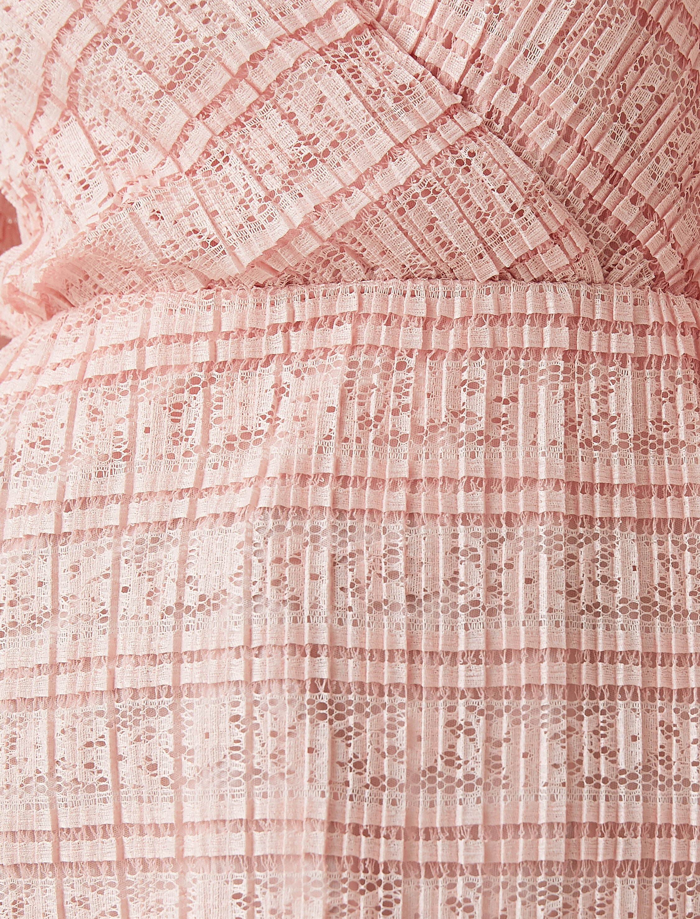   Dantel Detaylı Abiye Bluz