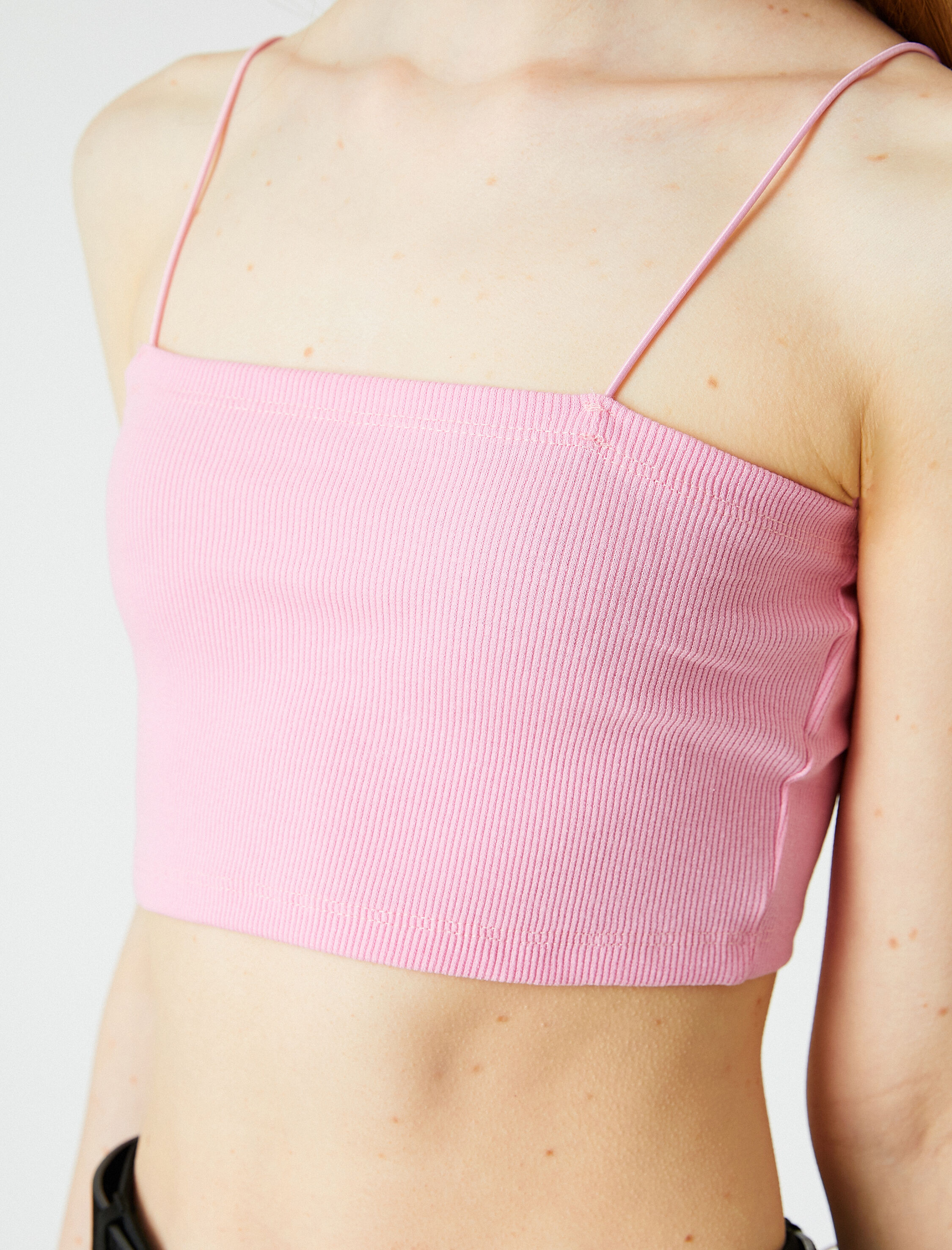   İnce Askılı Crop Atlet