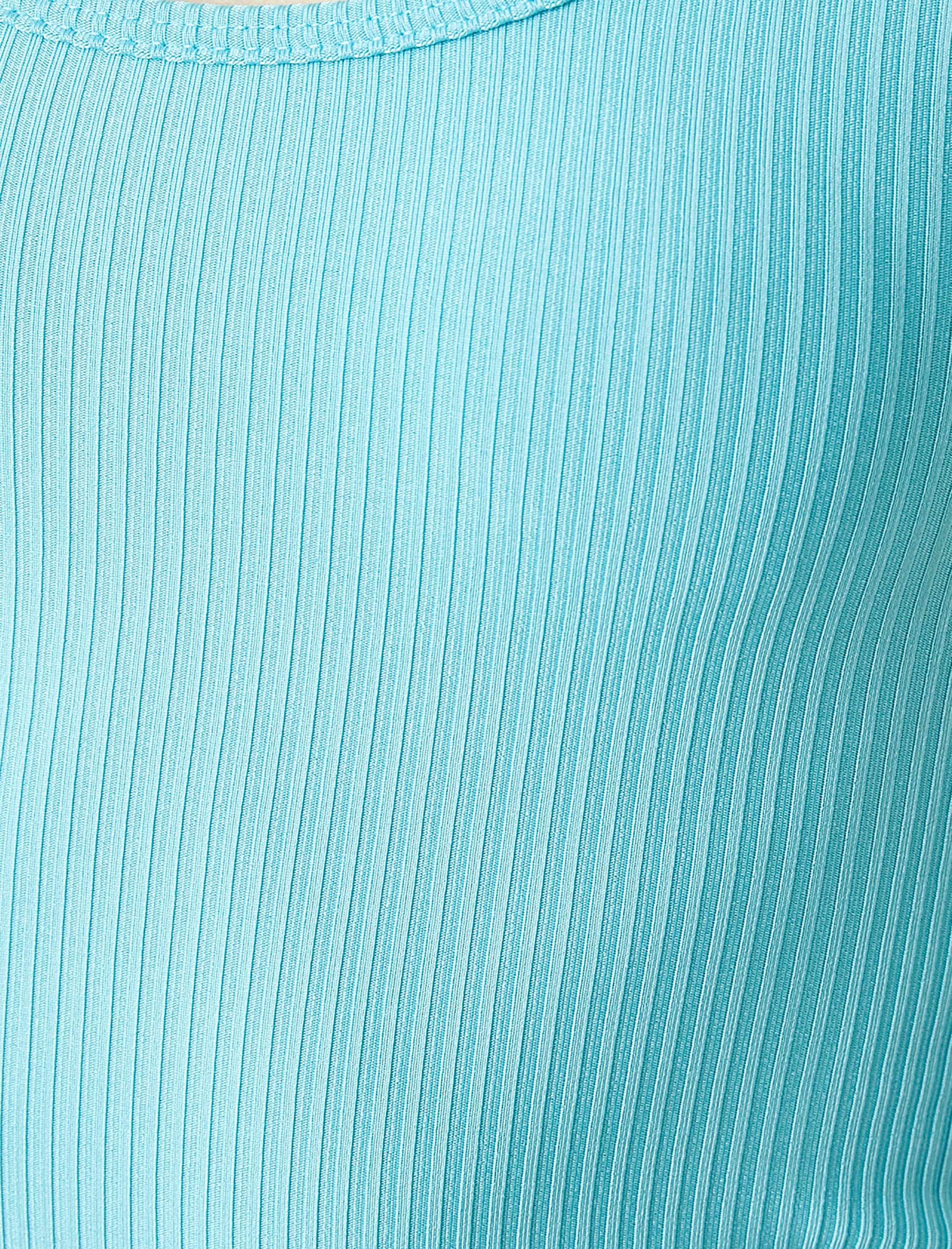   Fitilli Atlet Kalın Askılı Oyuk Yaka