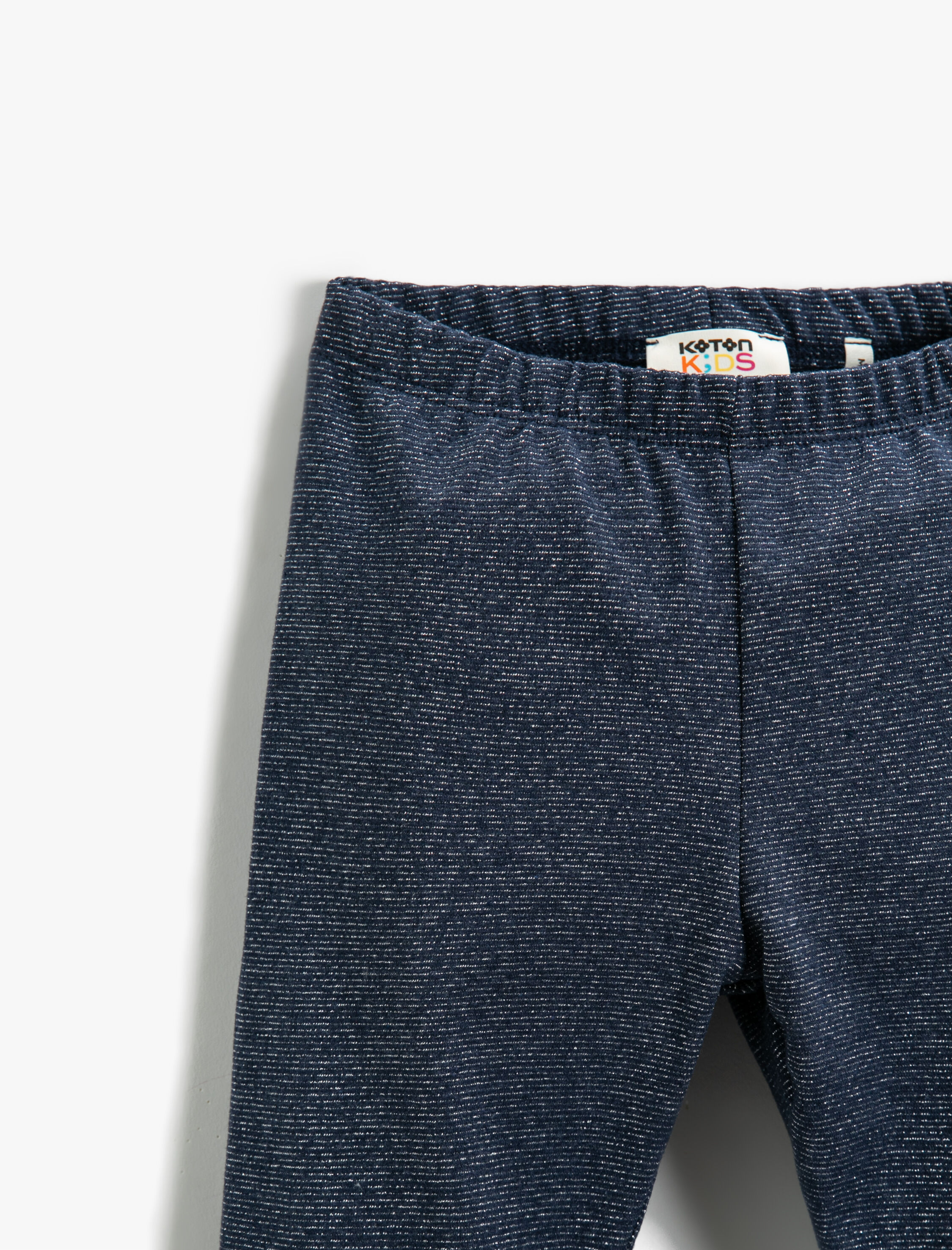  Kız Çocuk Simli Uzun Tayt