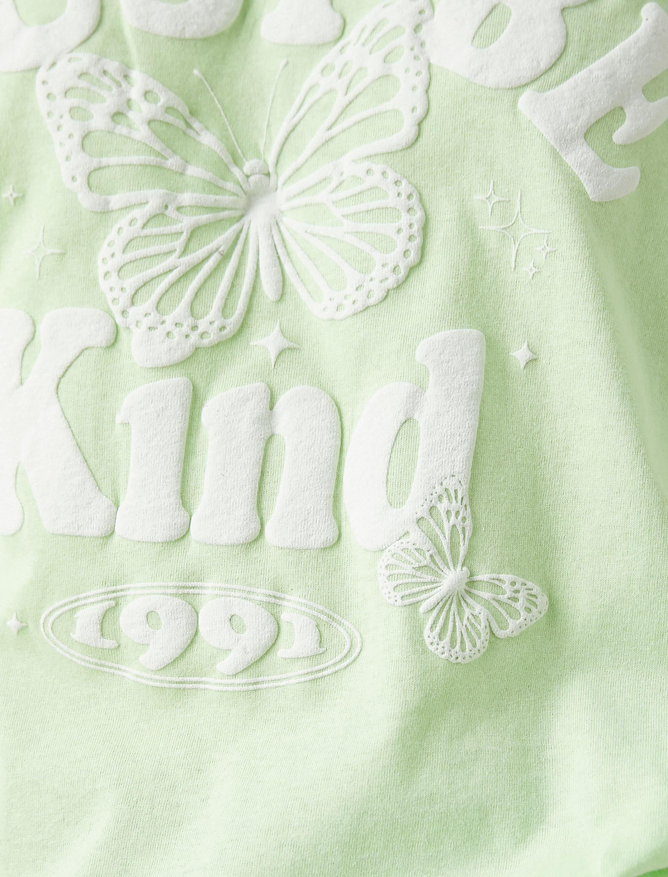   Slogan Baskılı Tişört Bisiklet Yaka Kısa Kollu