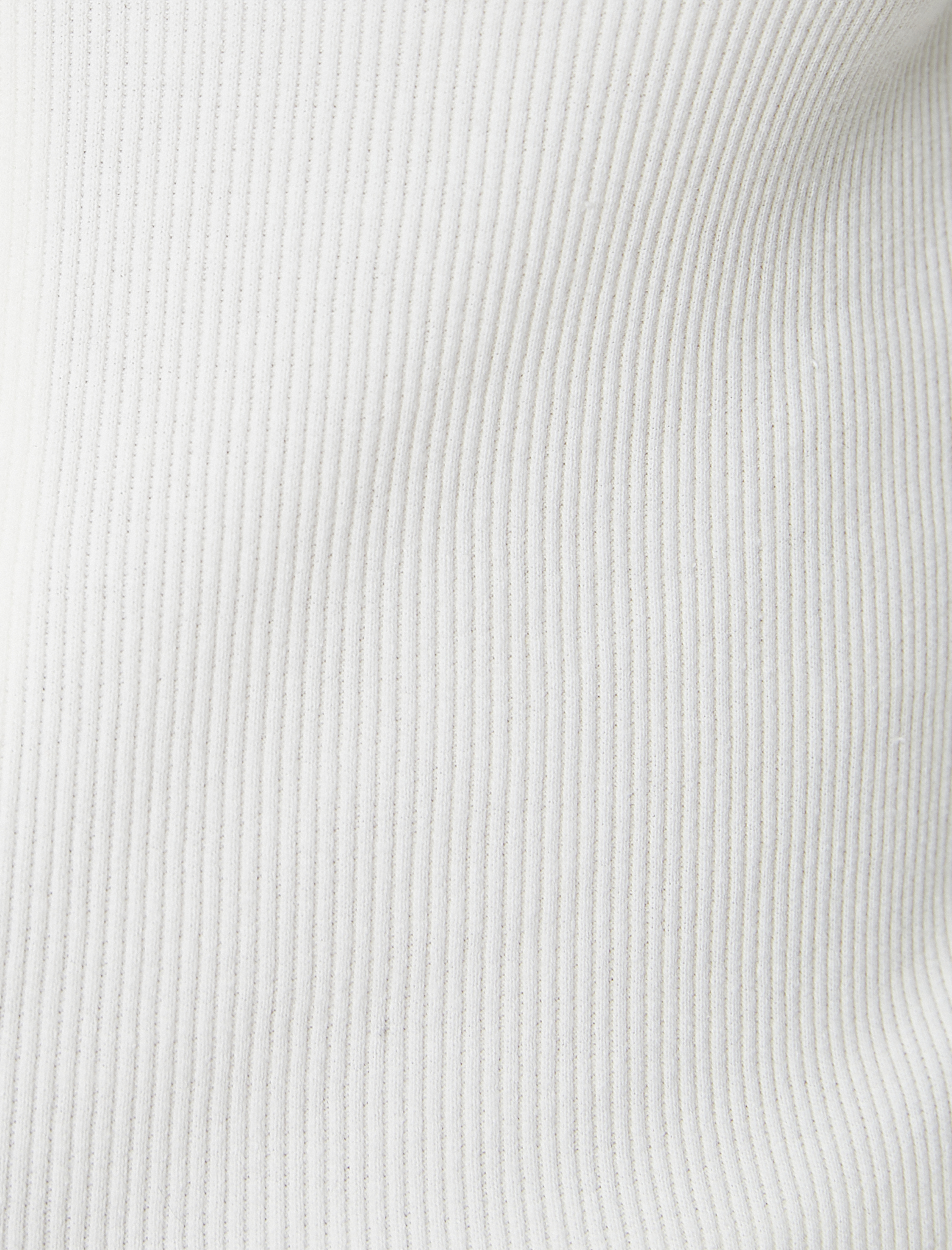   Fermuarlı Tişört Gömlek Yaka Uzun Kollu Kaşkorse Pamuklu