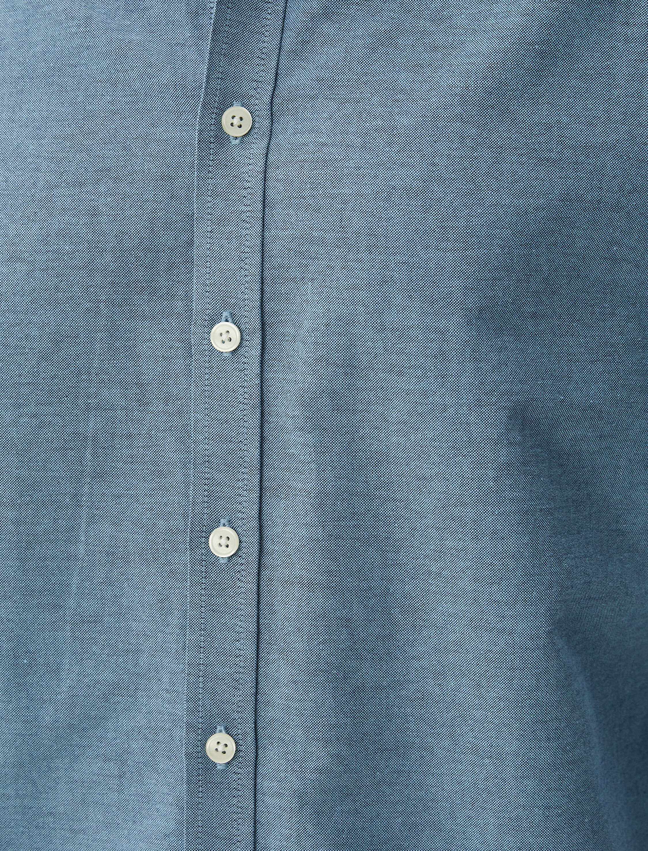   Klasik Gömlek Uzun Kollu Düğmeli Pamuklu