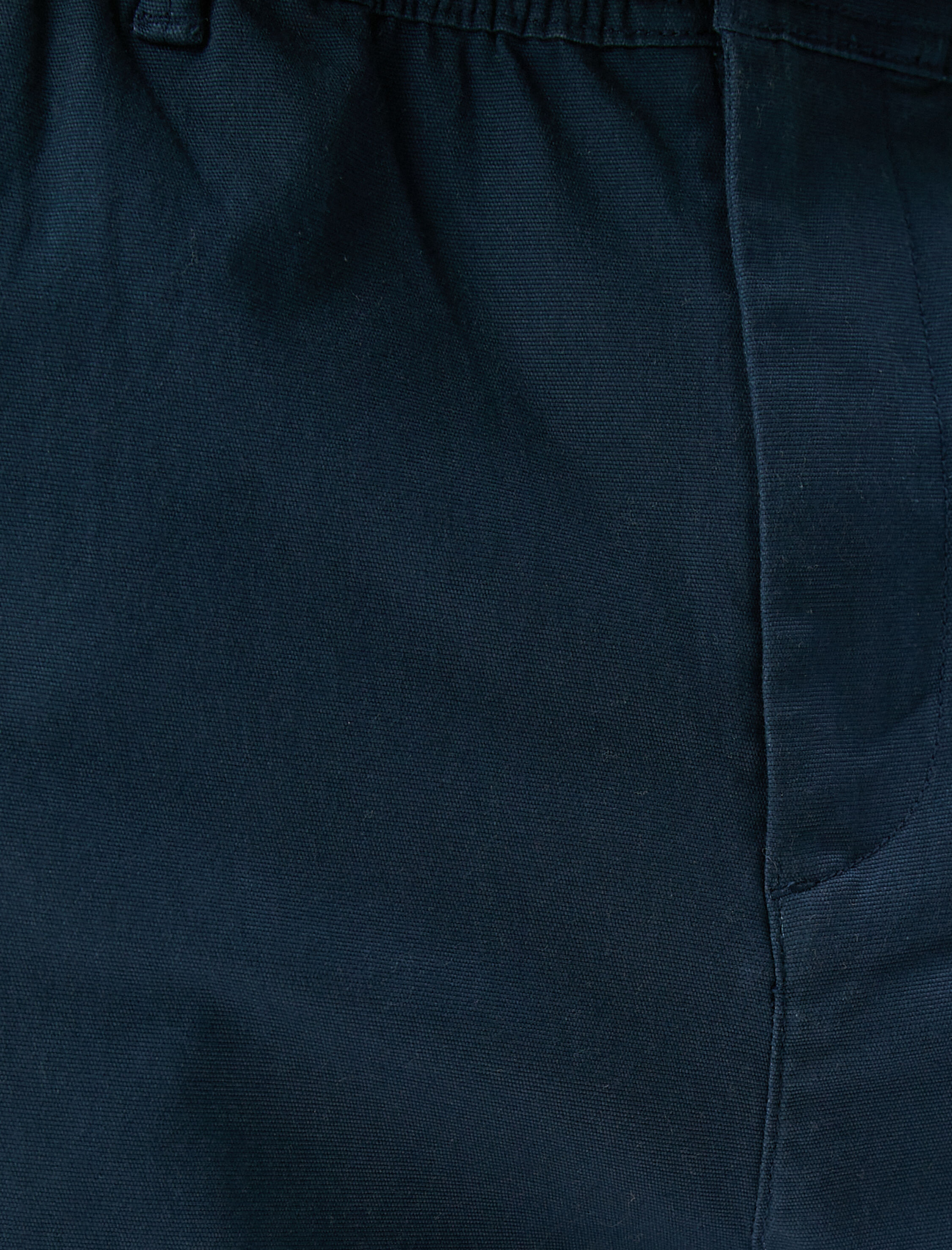   Basic Chino Pantolon Katlı Paça Düğmeli Cepli Beli Lastikli