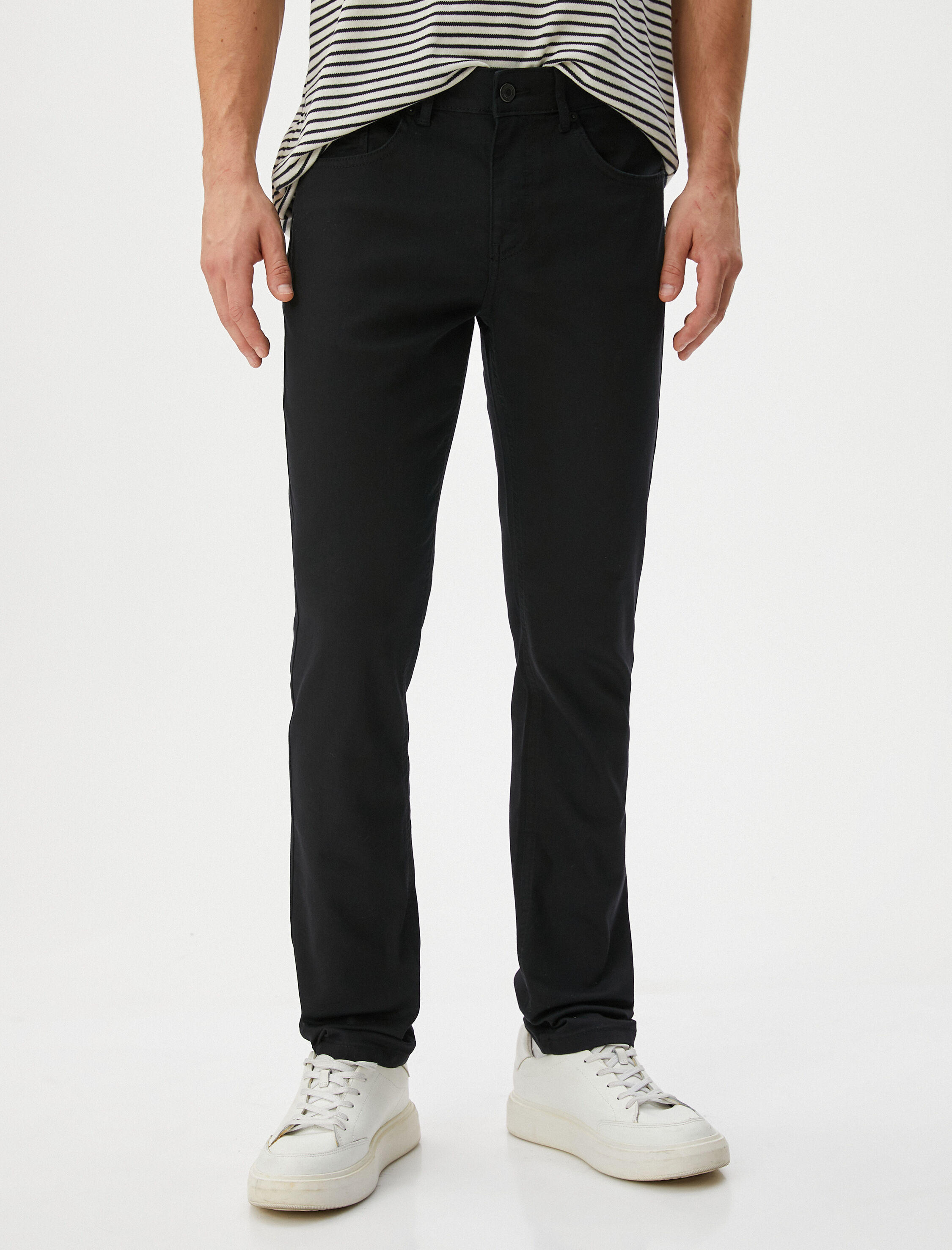   Slim Straight Fit Kot Pantolon - Chadwick Jean