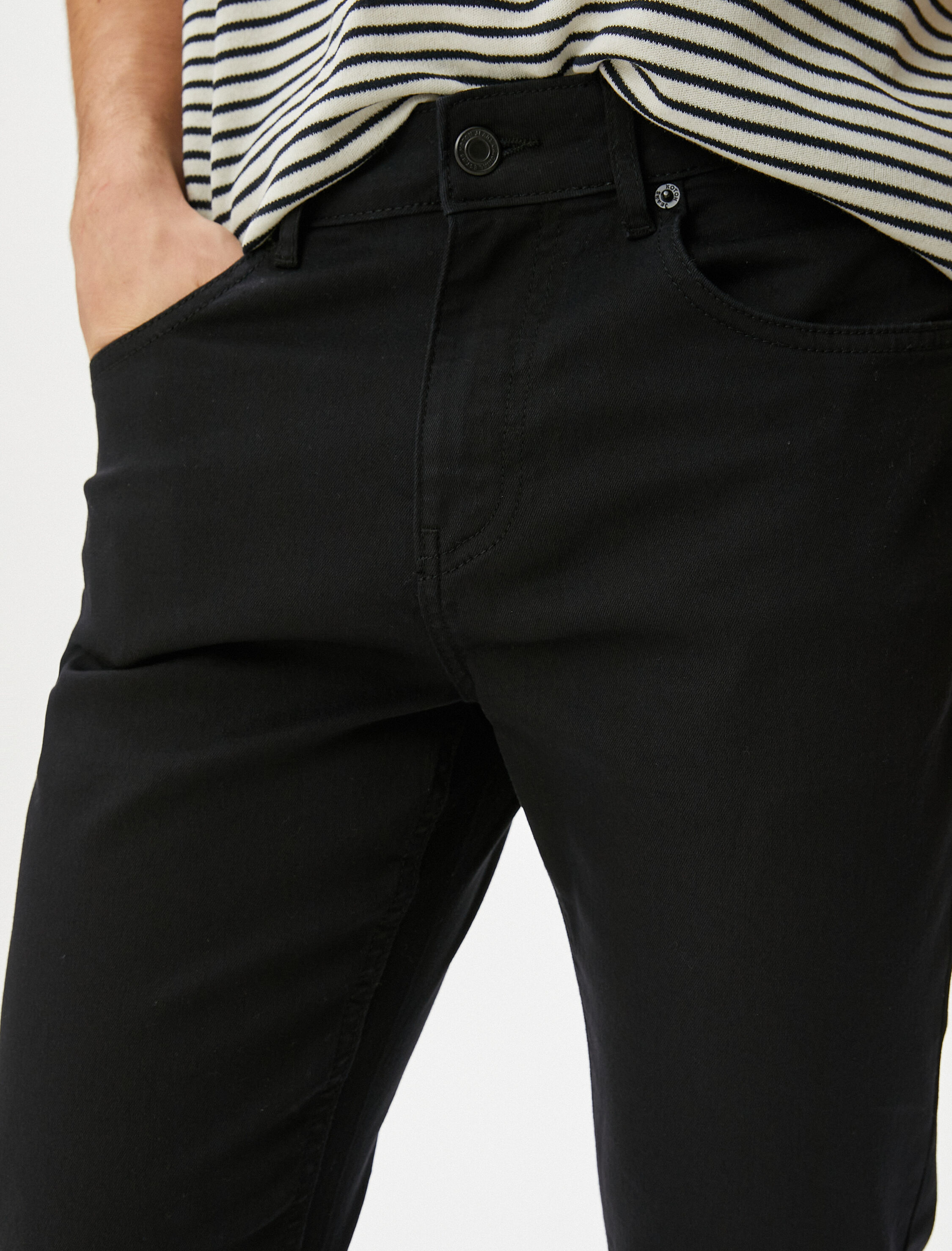   Slim Straight Fit Kot Pantolon - Chadwick Jean