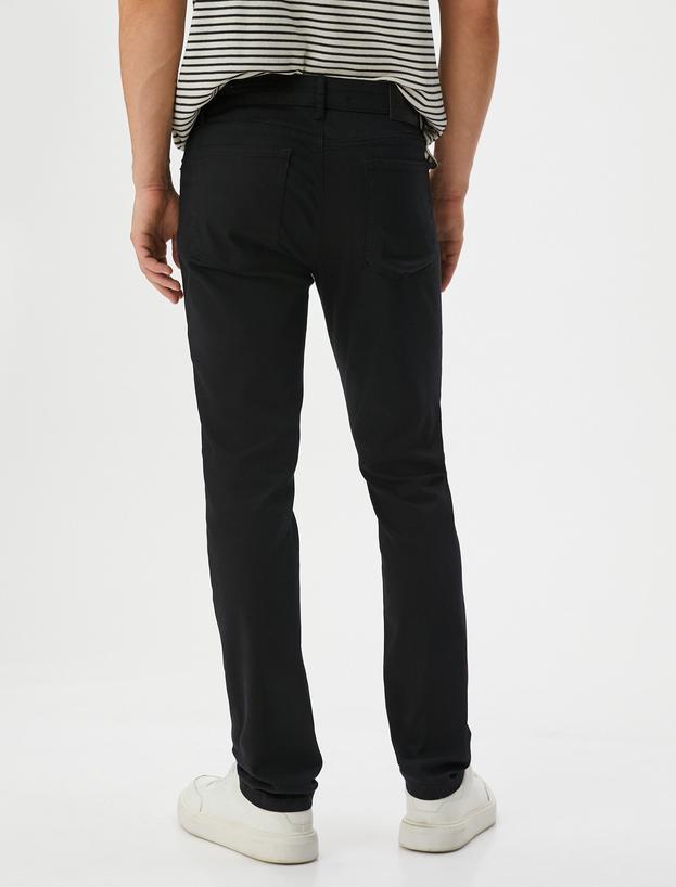 Slim Straight Fit Kot Pantolon - Chadwick Jean_3