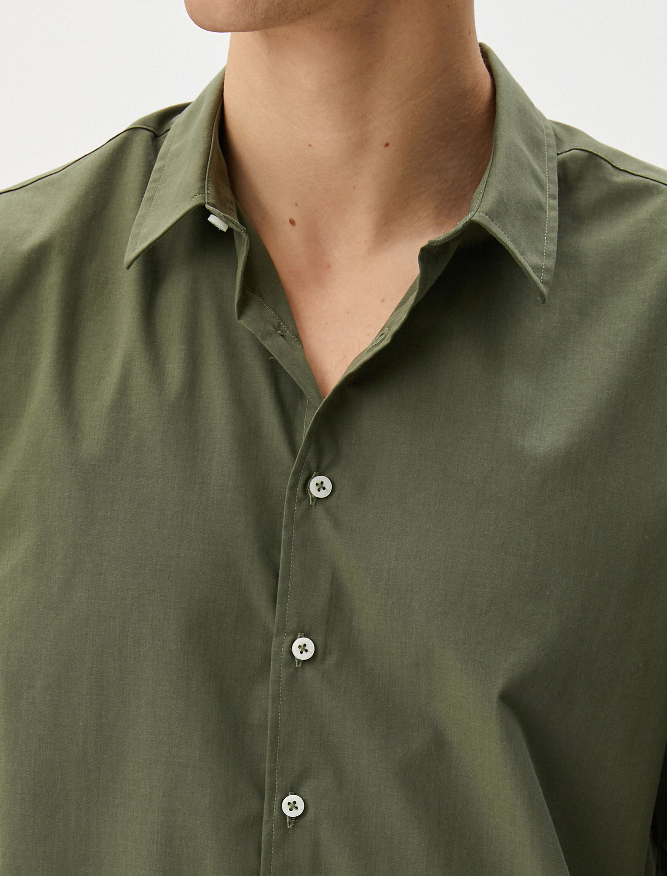   Klasik Gömlek Slim Fit Uzun Kollu Düğmeli