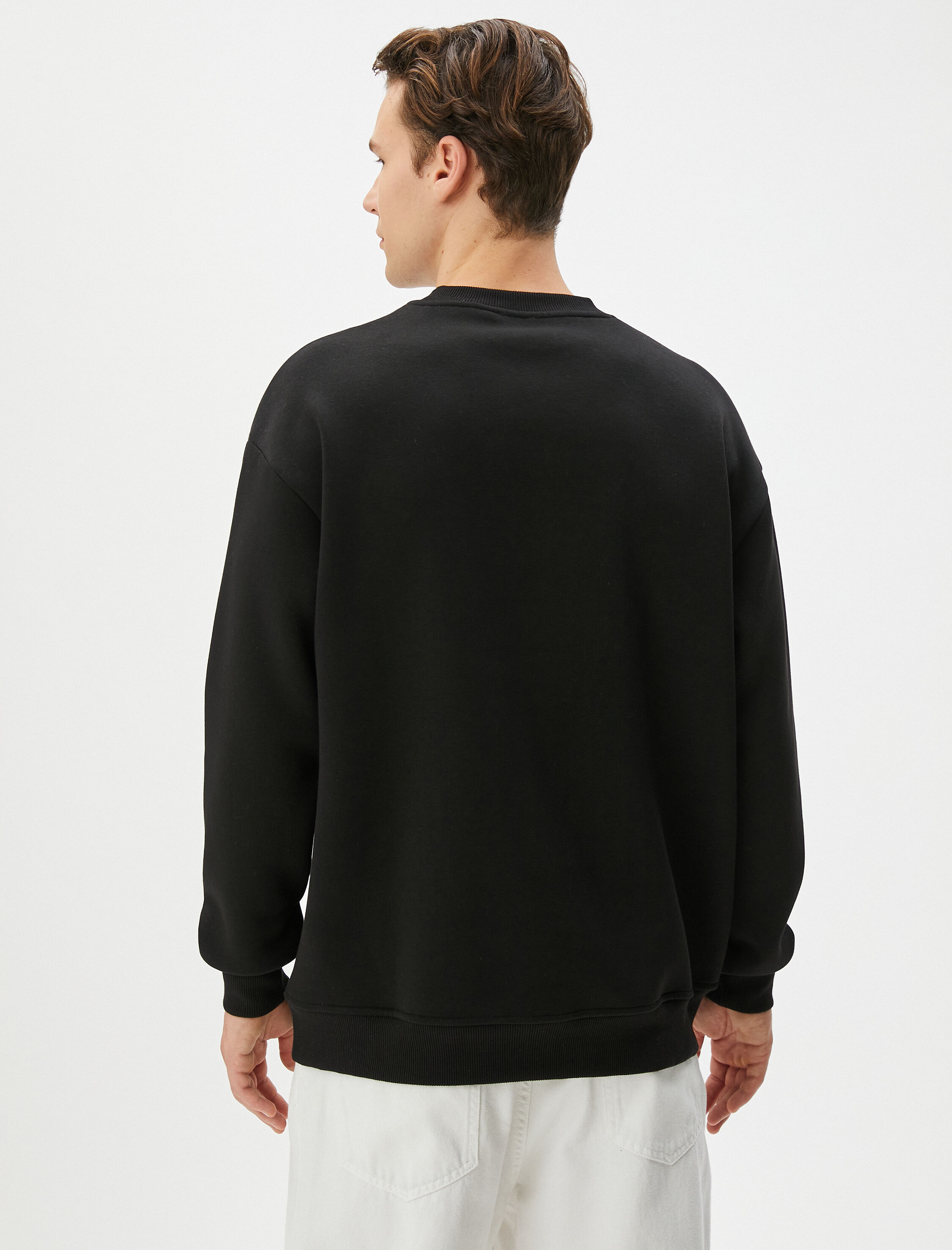   House Of The Dragon Oversize Sweatshirt Lisanslı Baskılı Şardonlu