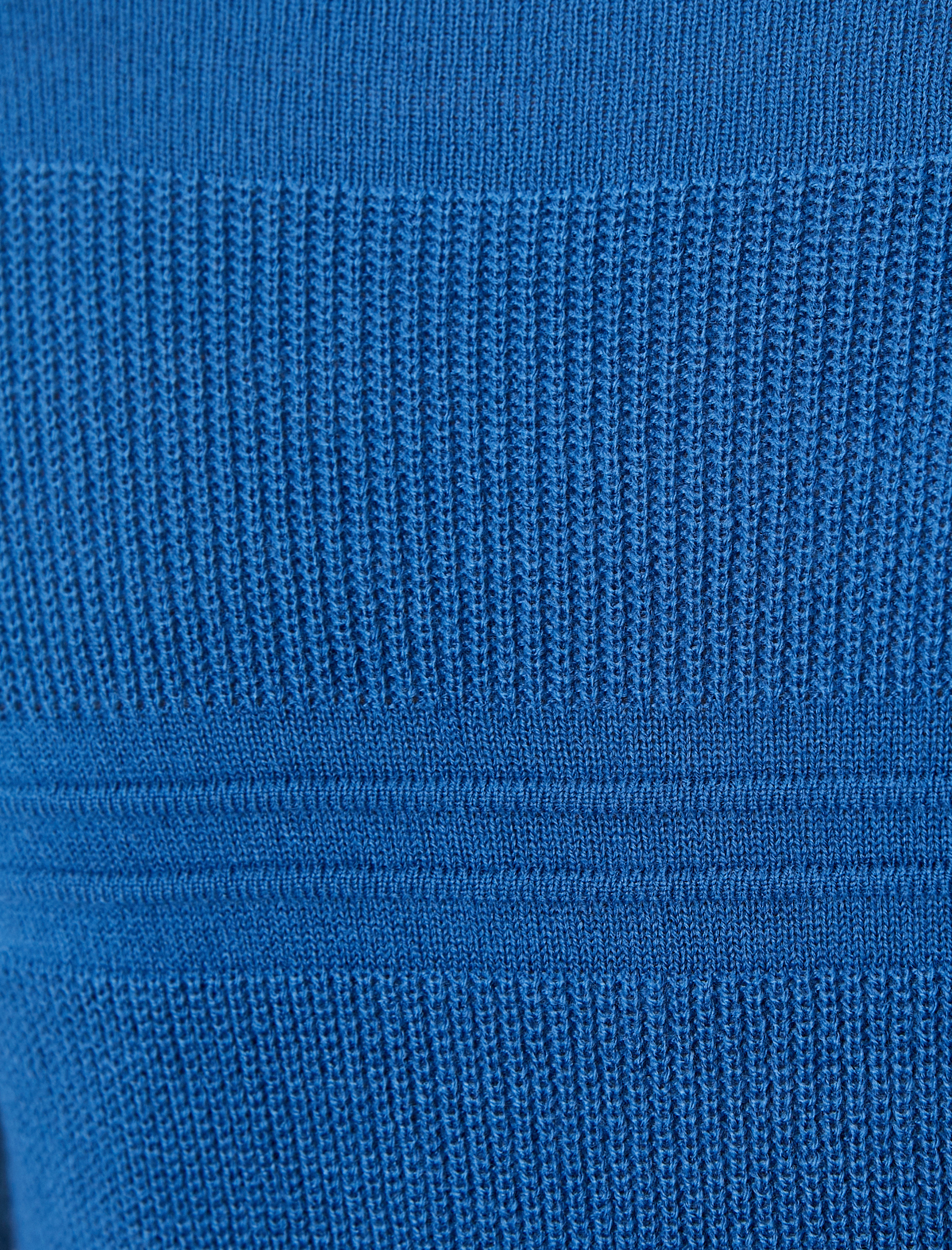 Triko Kazak Slim Fit Dokulu Bisiklet Yaka Uzun Kollu