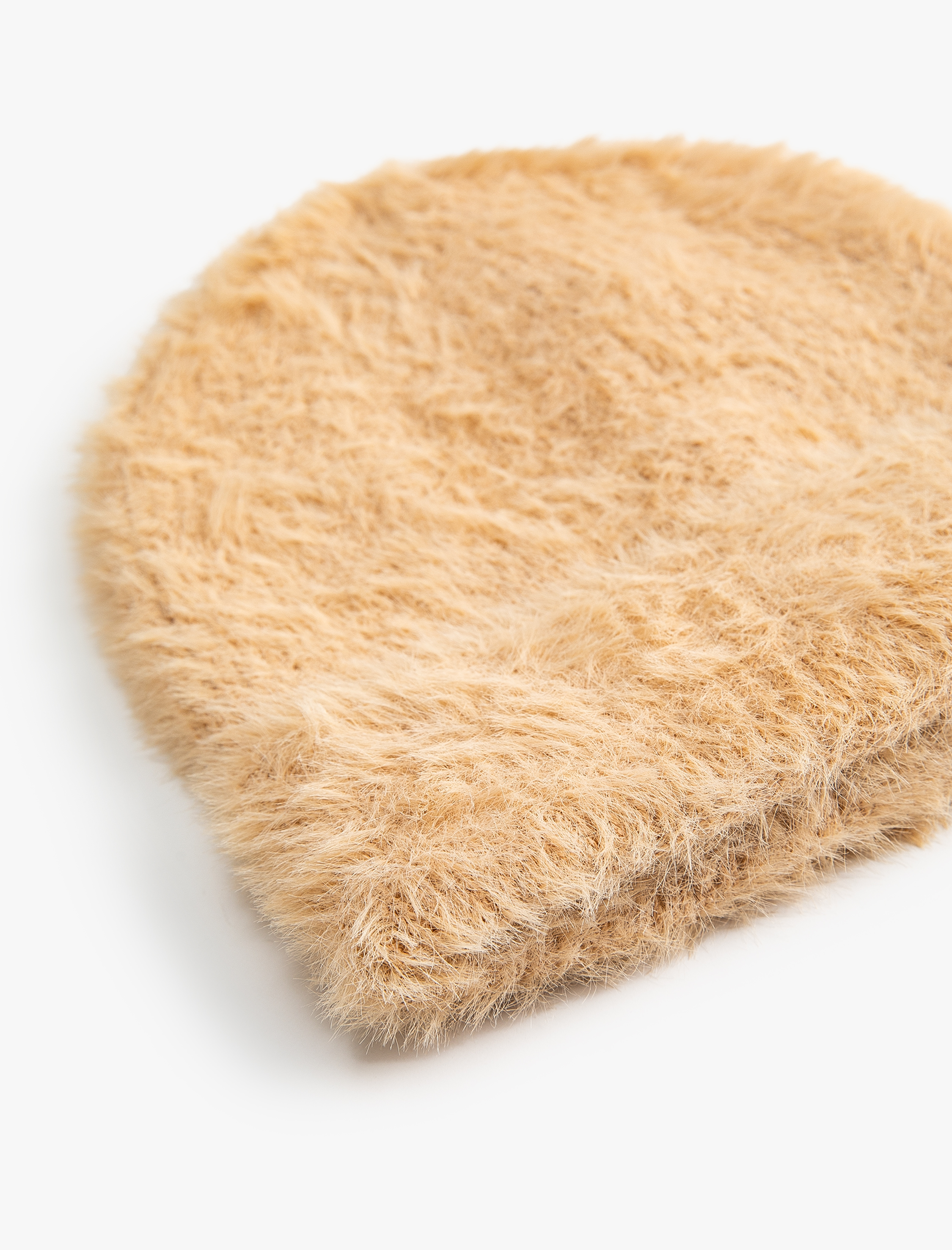  Kadın Peluş Bere Yumuşak Dokulu