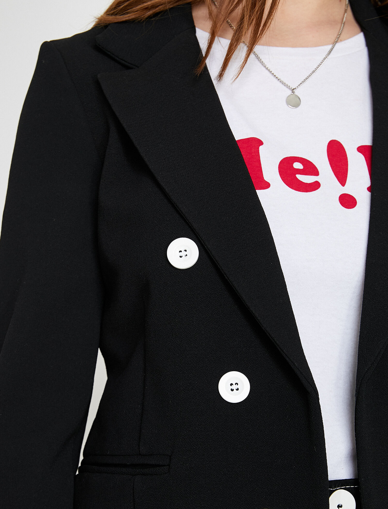   Düğme Detaylı Ceket